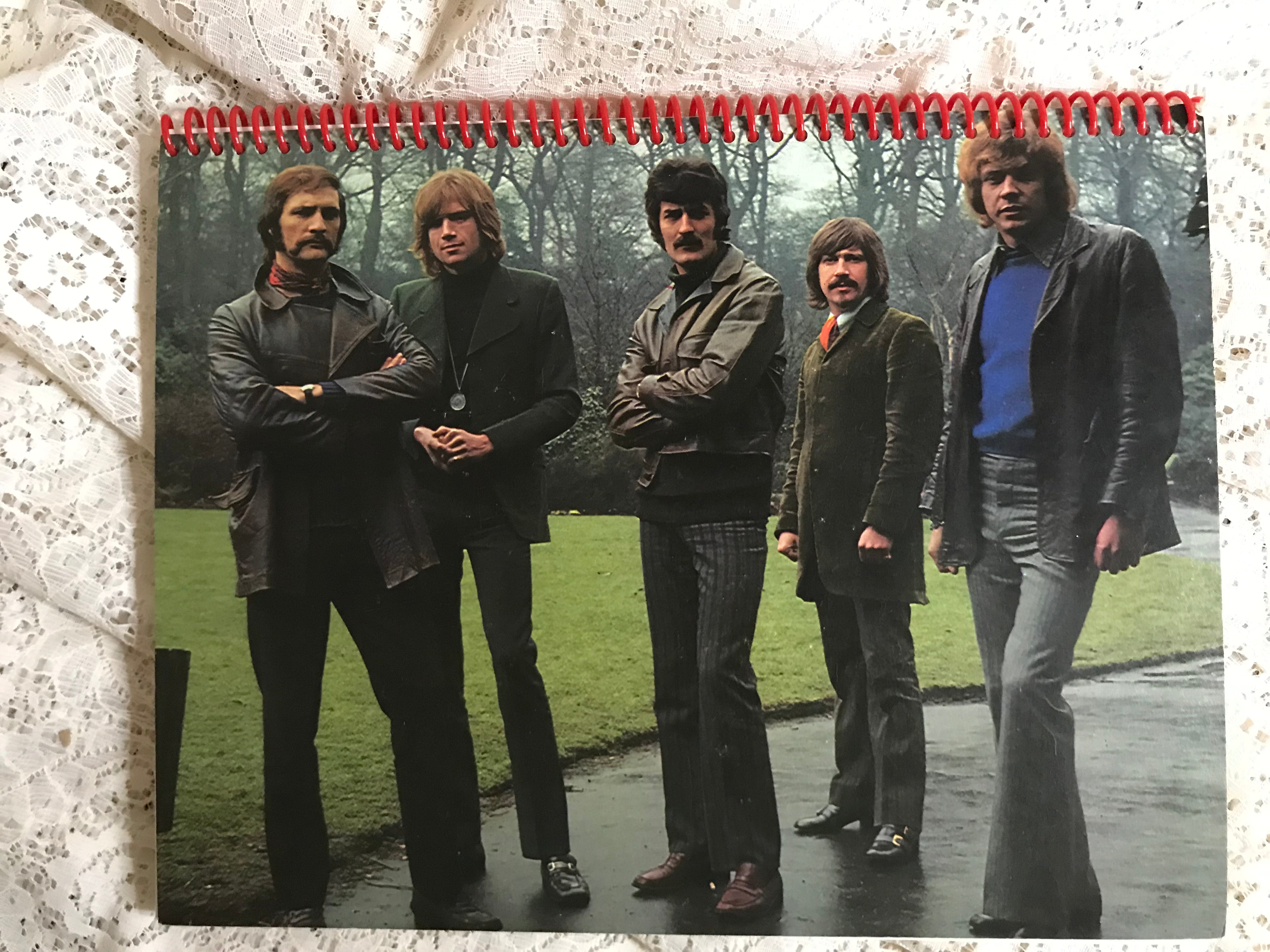 Moody Blues On the Threshold Of A Dream Album Cover Notebook