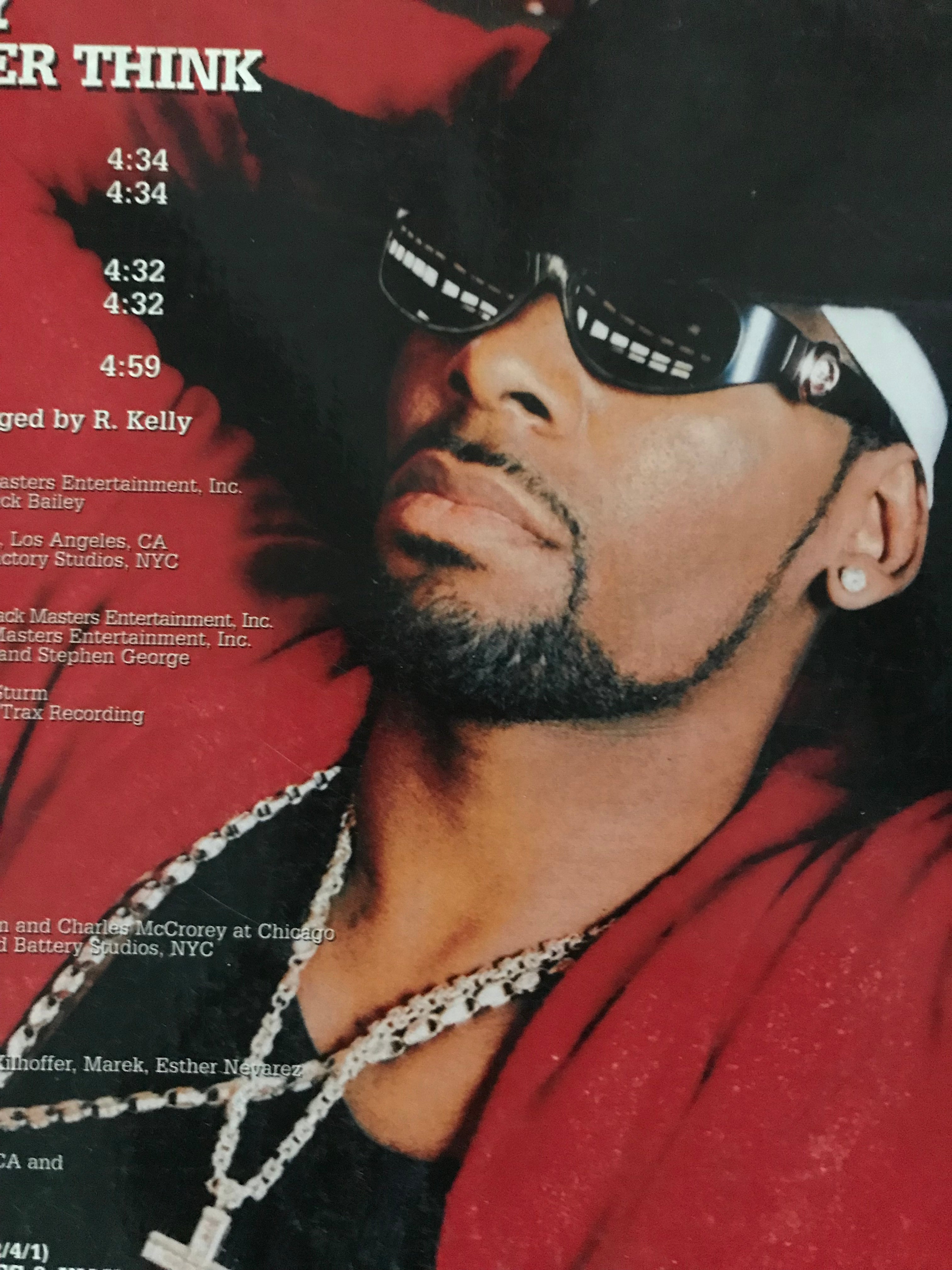 R. Kelly Album Cover Notebook