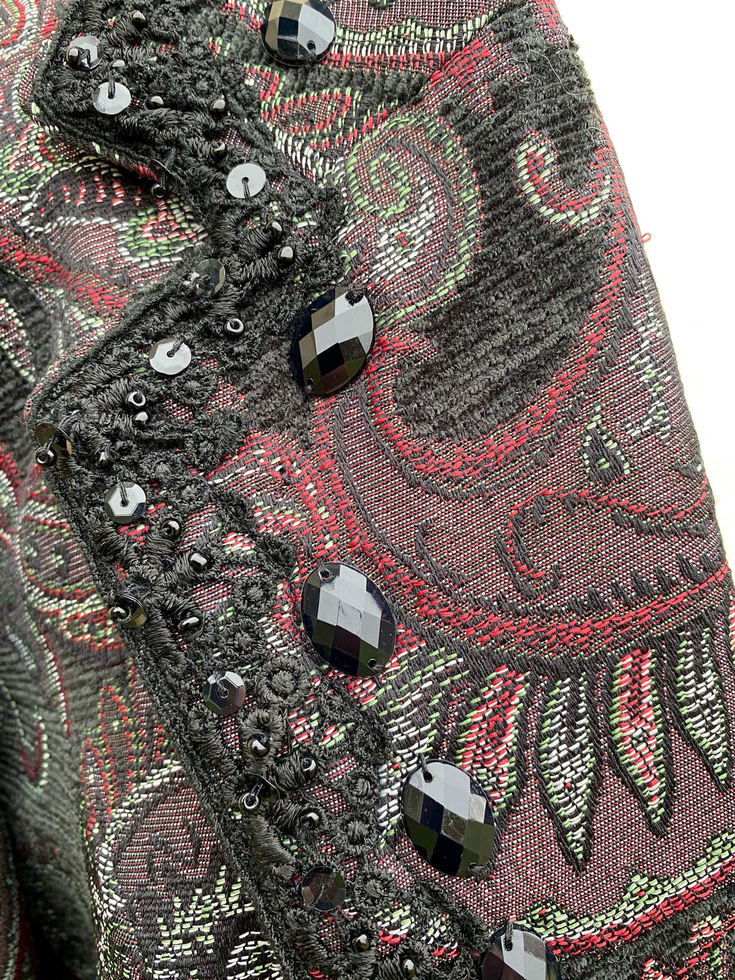 Dark Paisley Jacket - Large