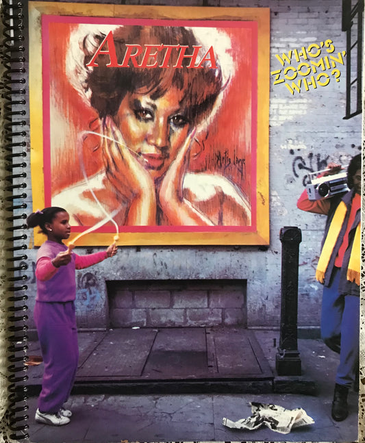 Aretha Franklin Who's Zoomin Who Album Cover Notebook