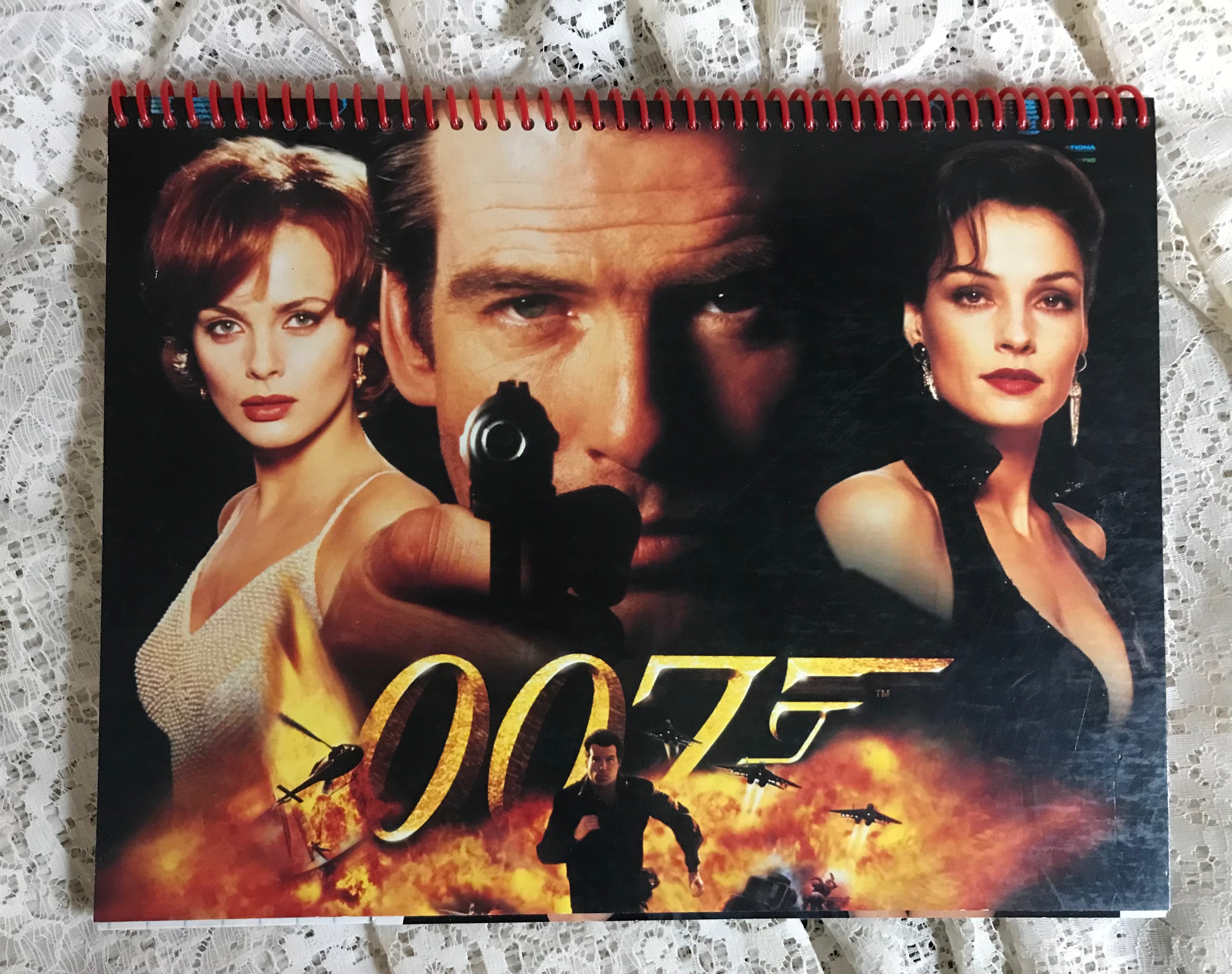 James Bond 007 Album Cover Notebook