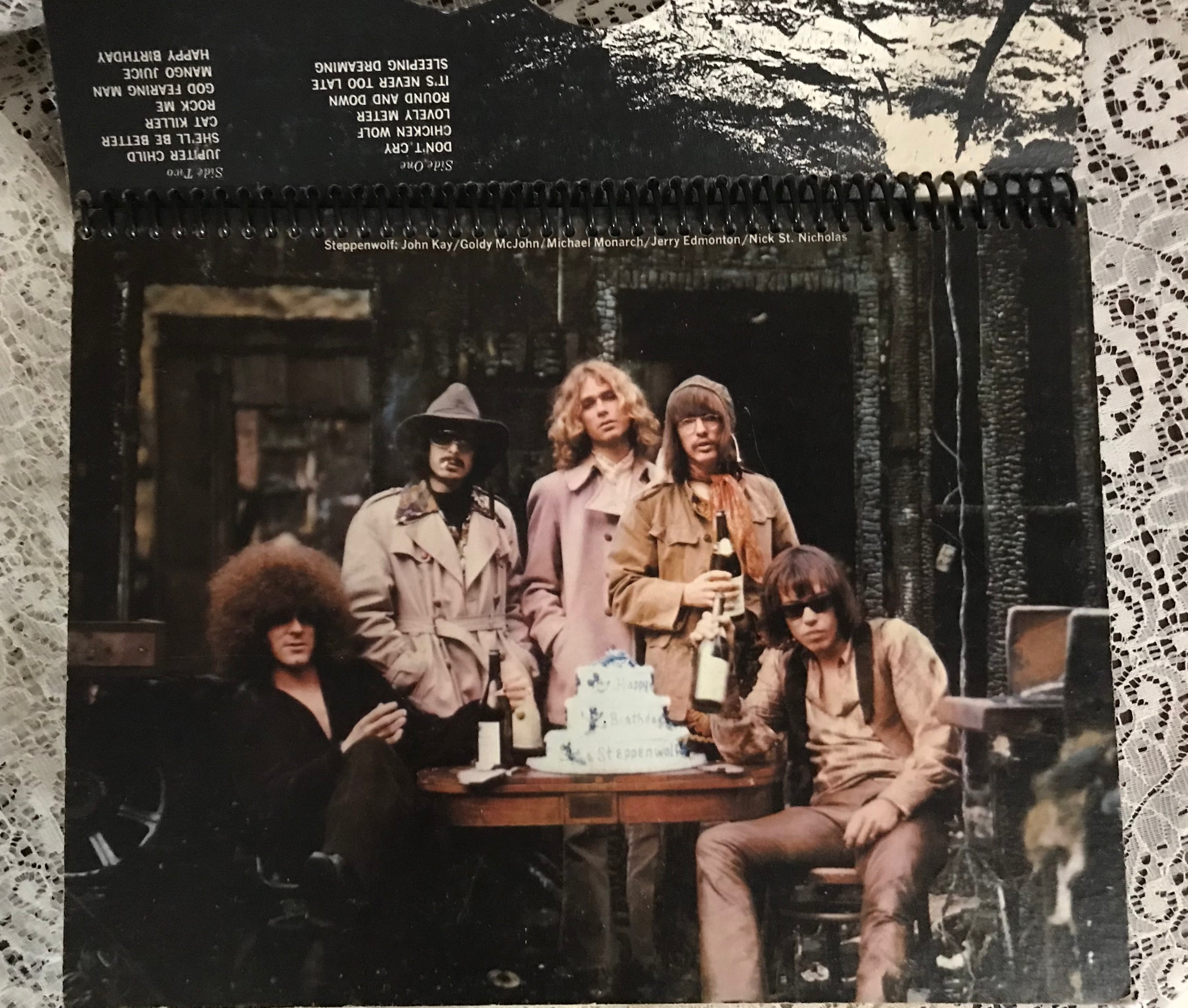 Steppenwolf At Your Birthday Party Album Cover Notebook