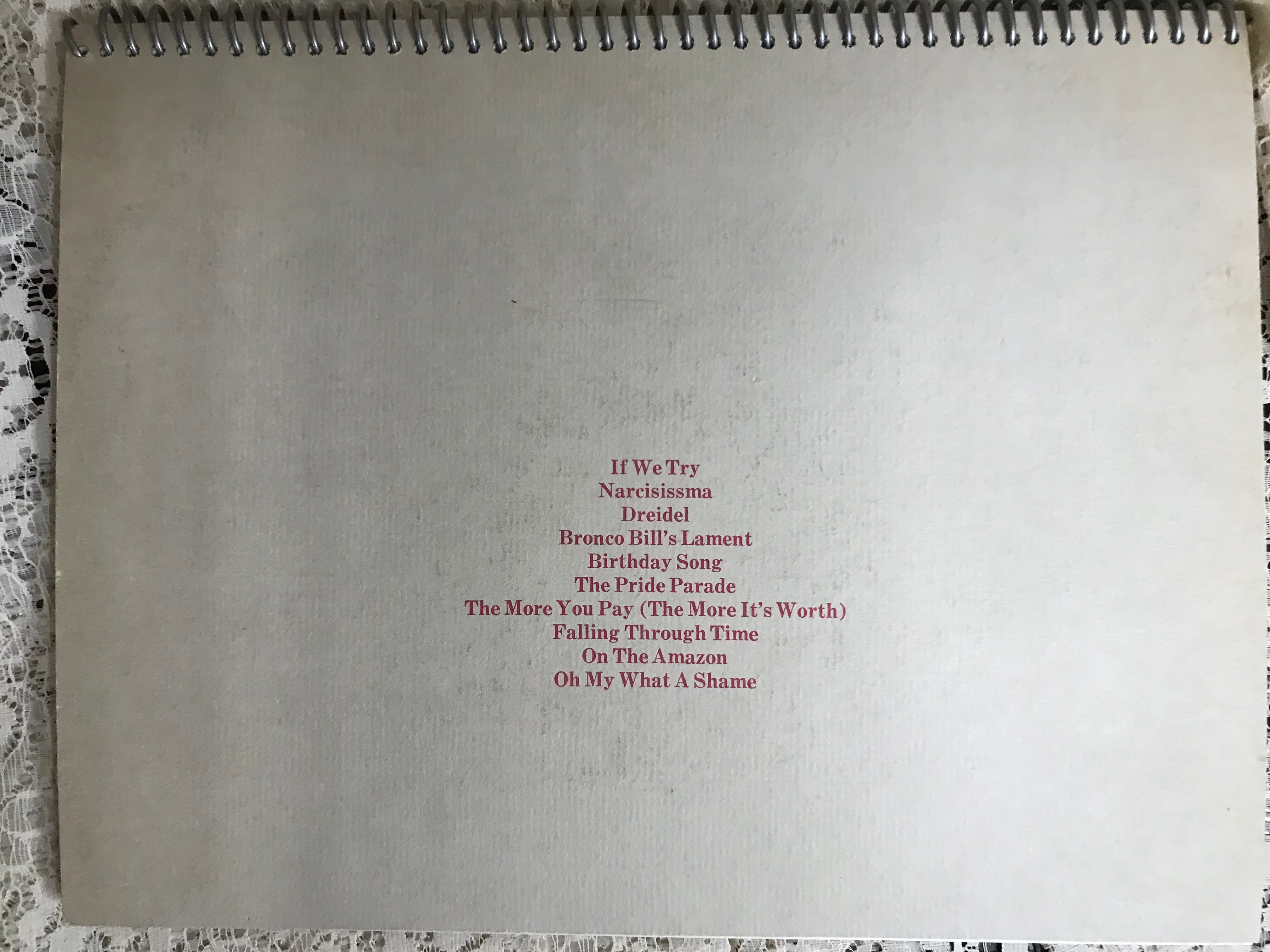 Don McLean Album Cover Notebook