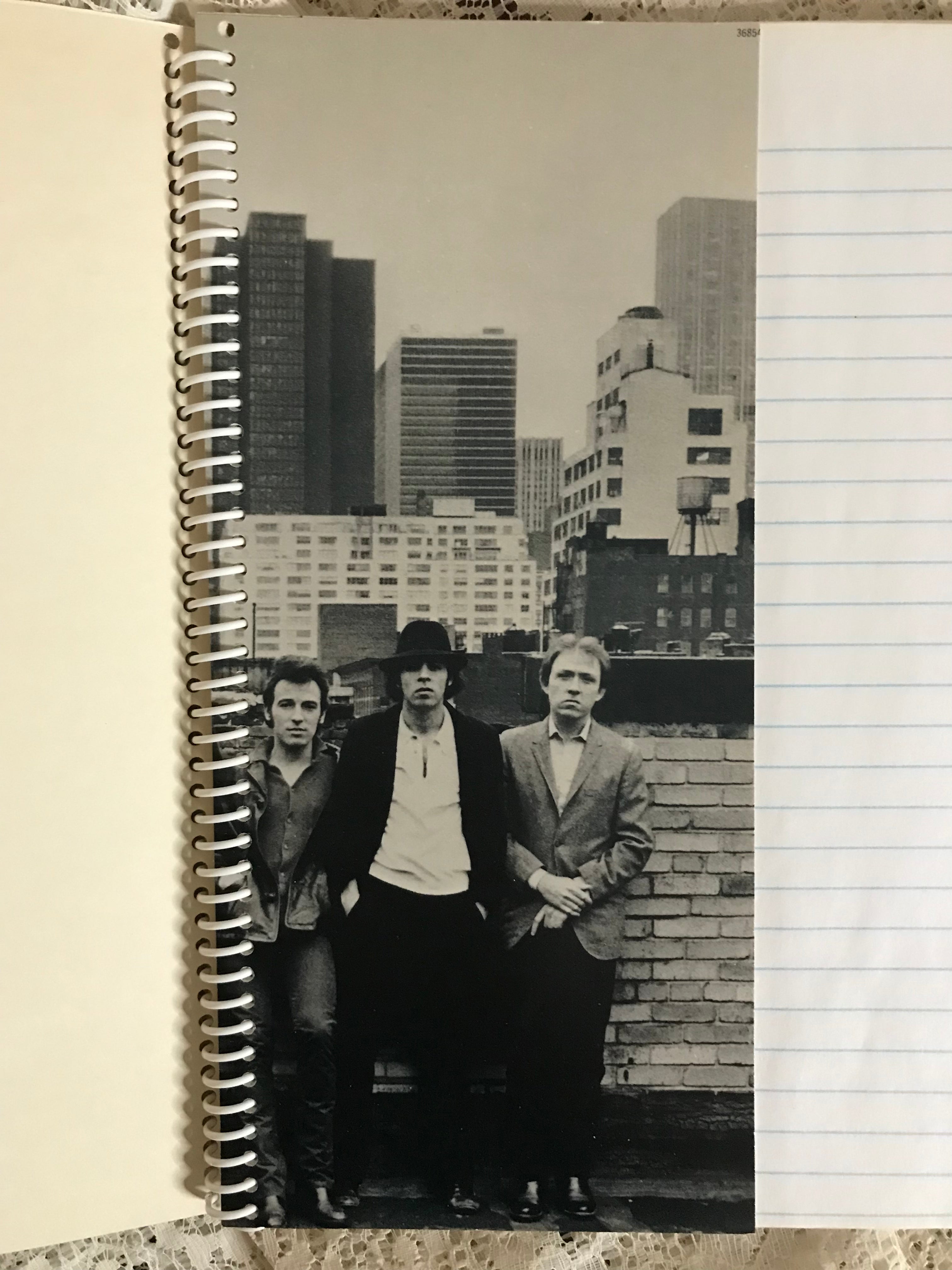 Bruce Springsteen The River Album Cover Notebook