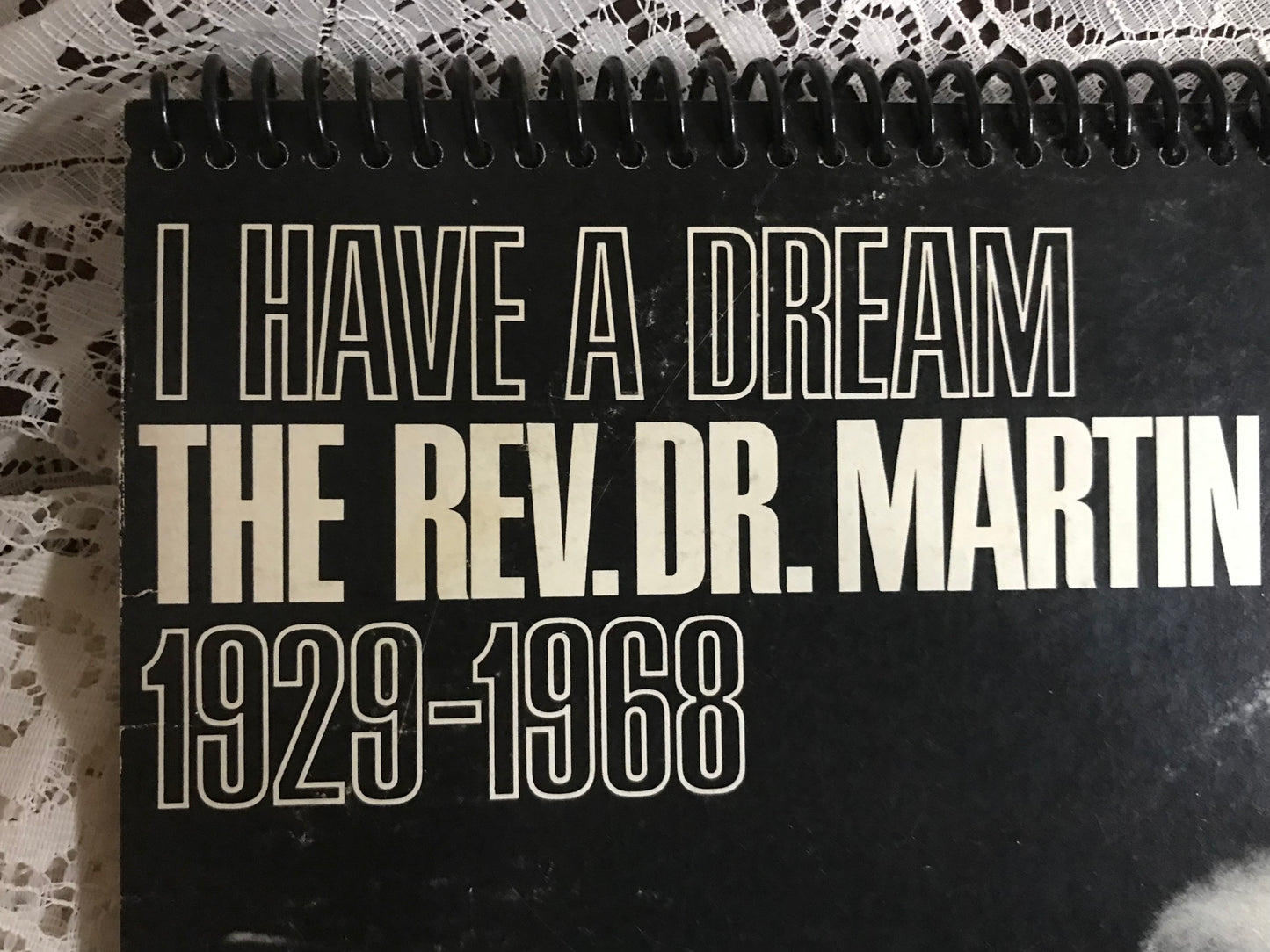 Dr. Martin Luther King I Have A Dream Album Cover Notebook