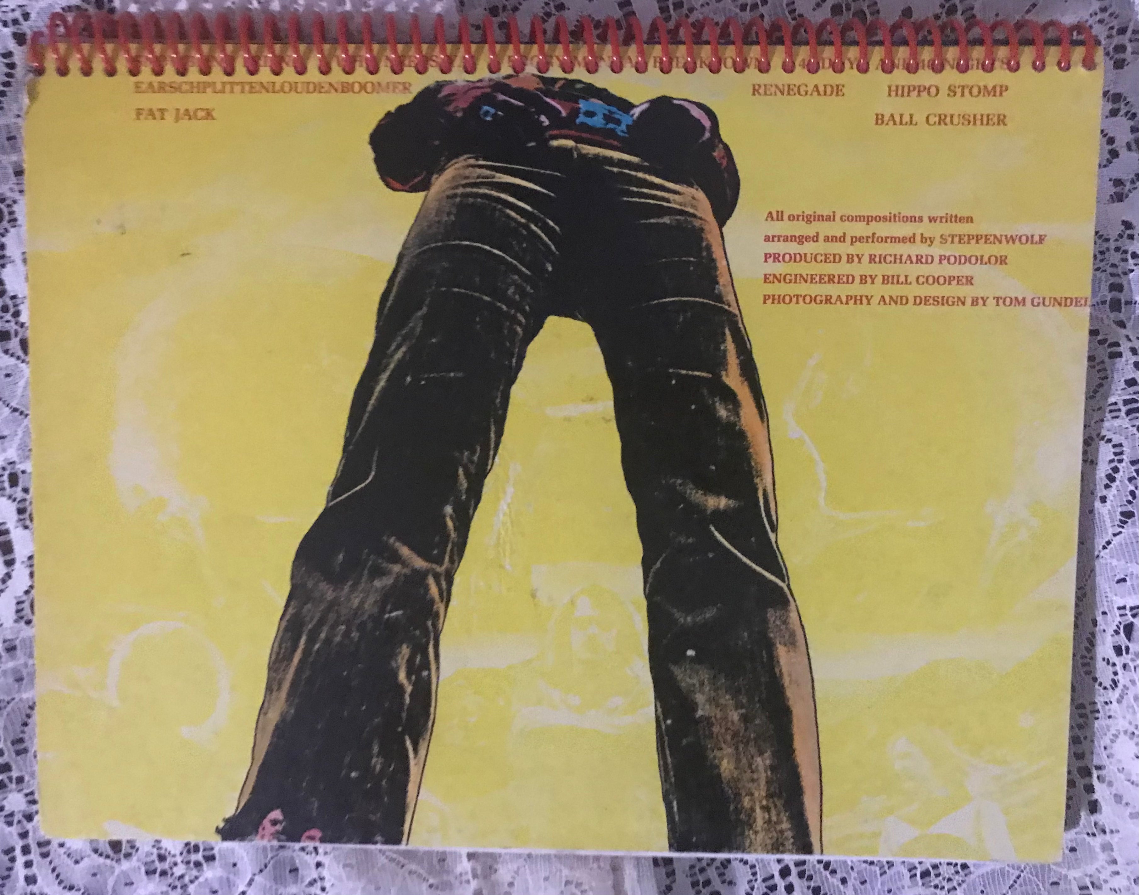 Steppenwolf 7 Album Cover Notebook