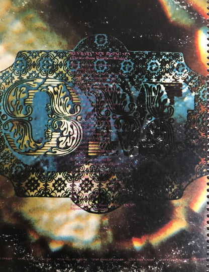 Jimi Hendrix Rainbow Bridge Album Cover Notebook