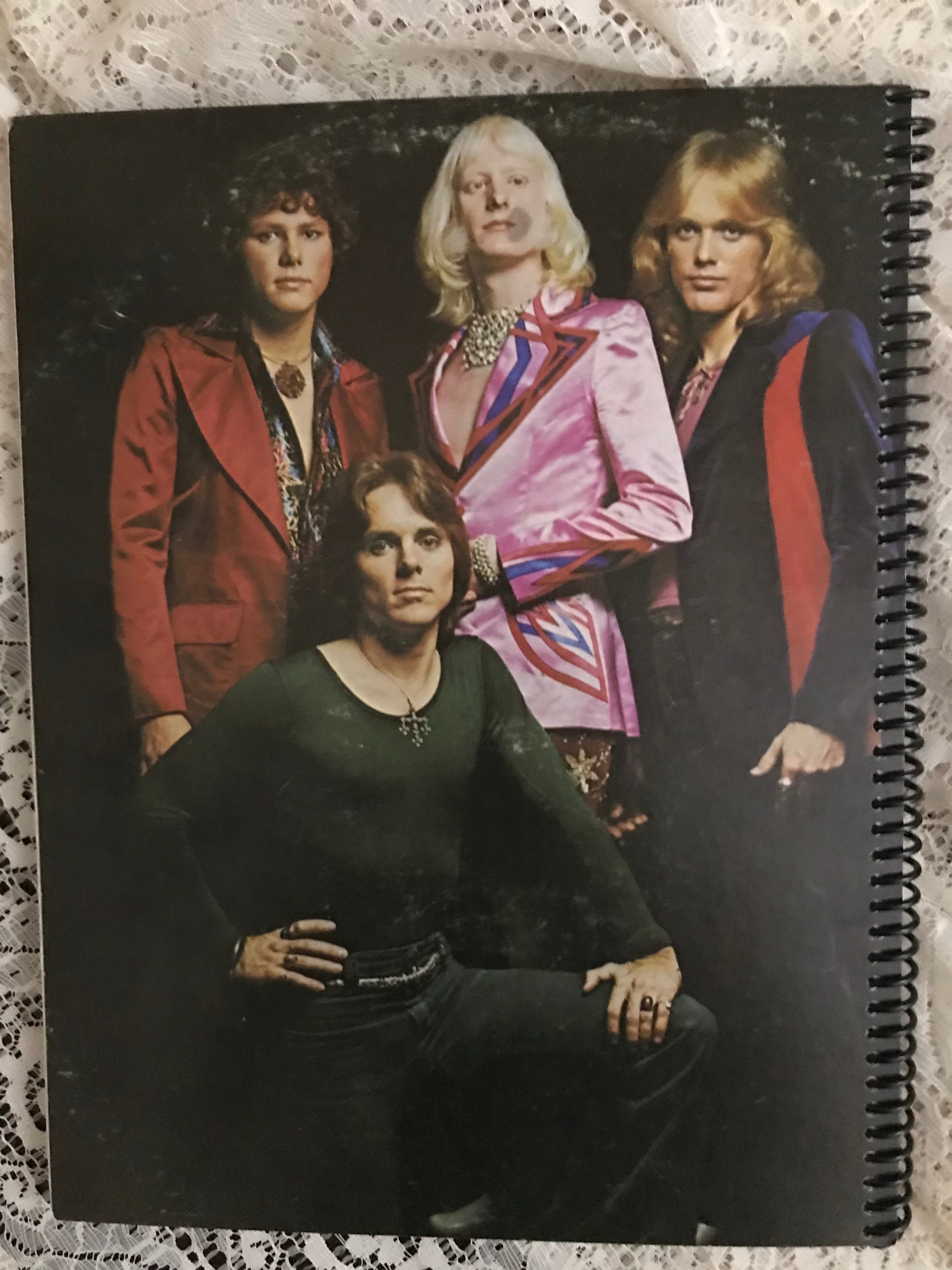 Edgar Winter They Only Come Out at Night Album Cover Notebook