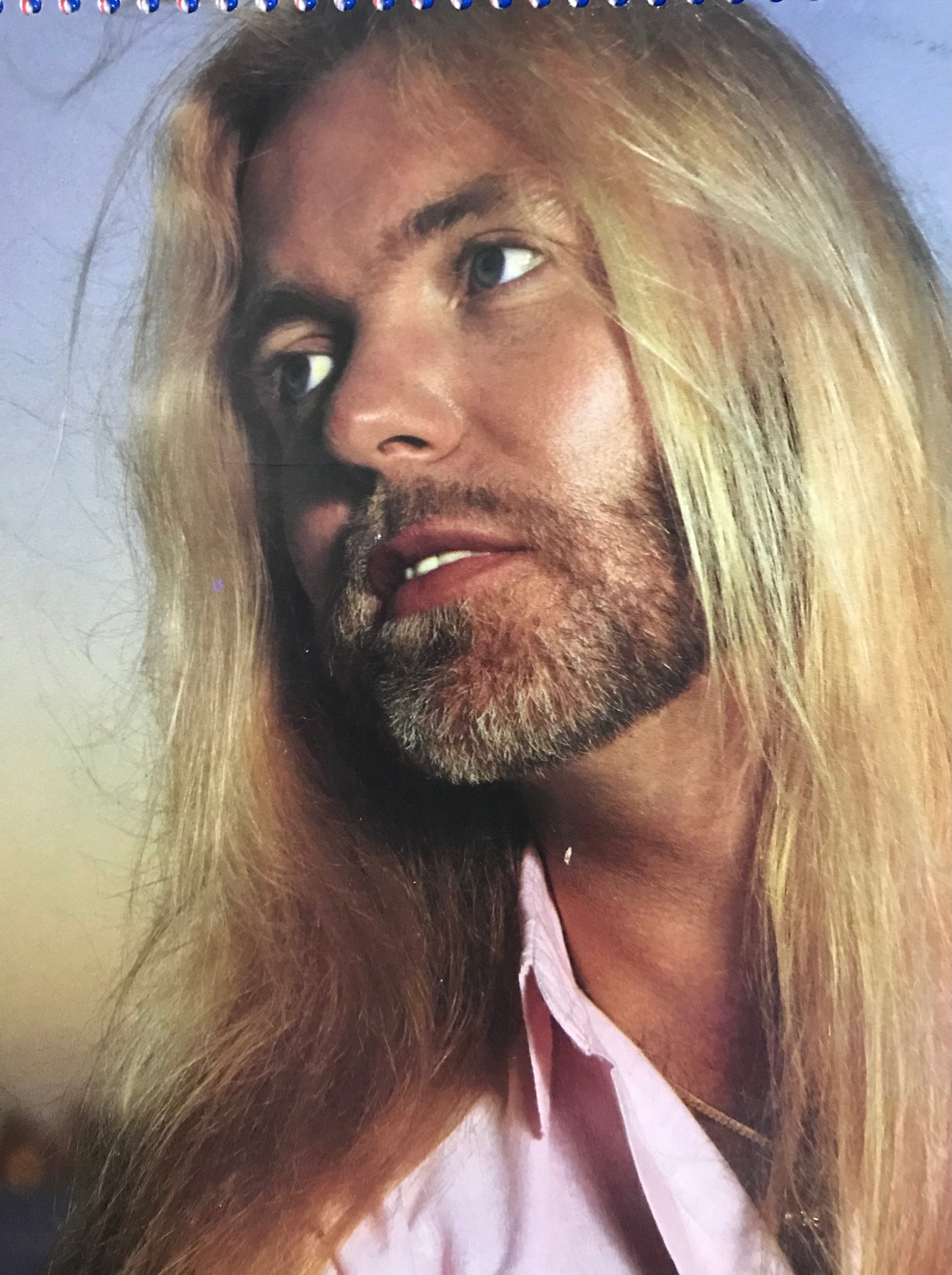 Gregg Allman I'm No Angel Album Cover Notebook