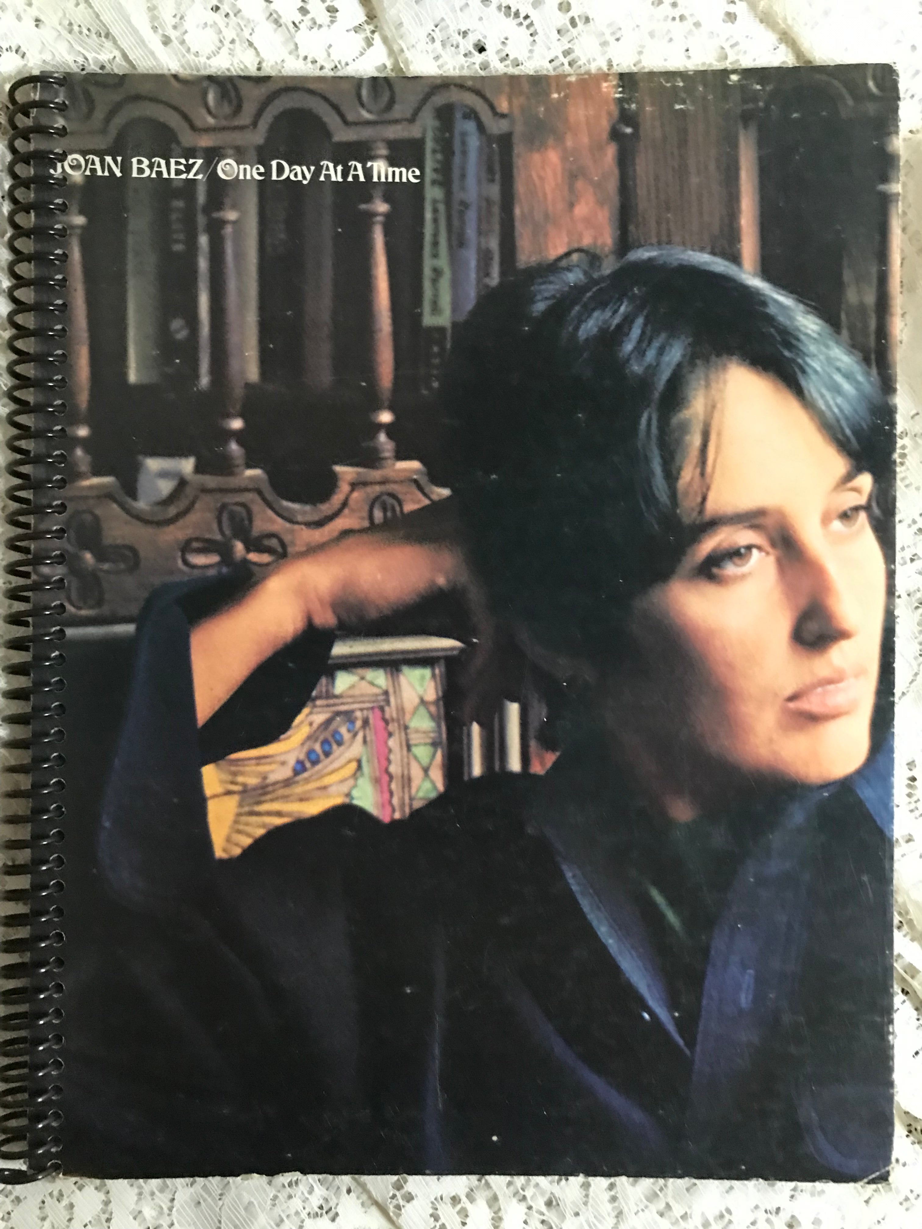 Joan Baez One Day At A Time Album Cover Notebook