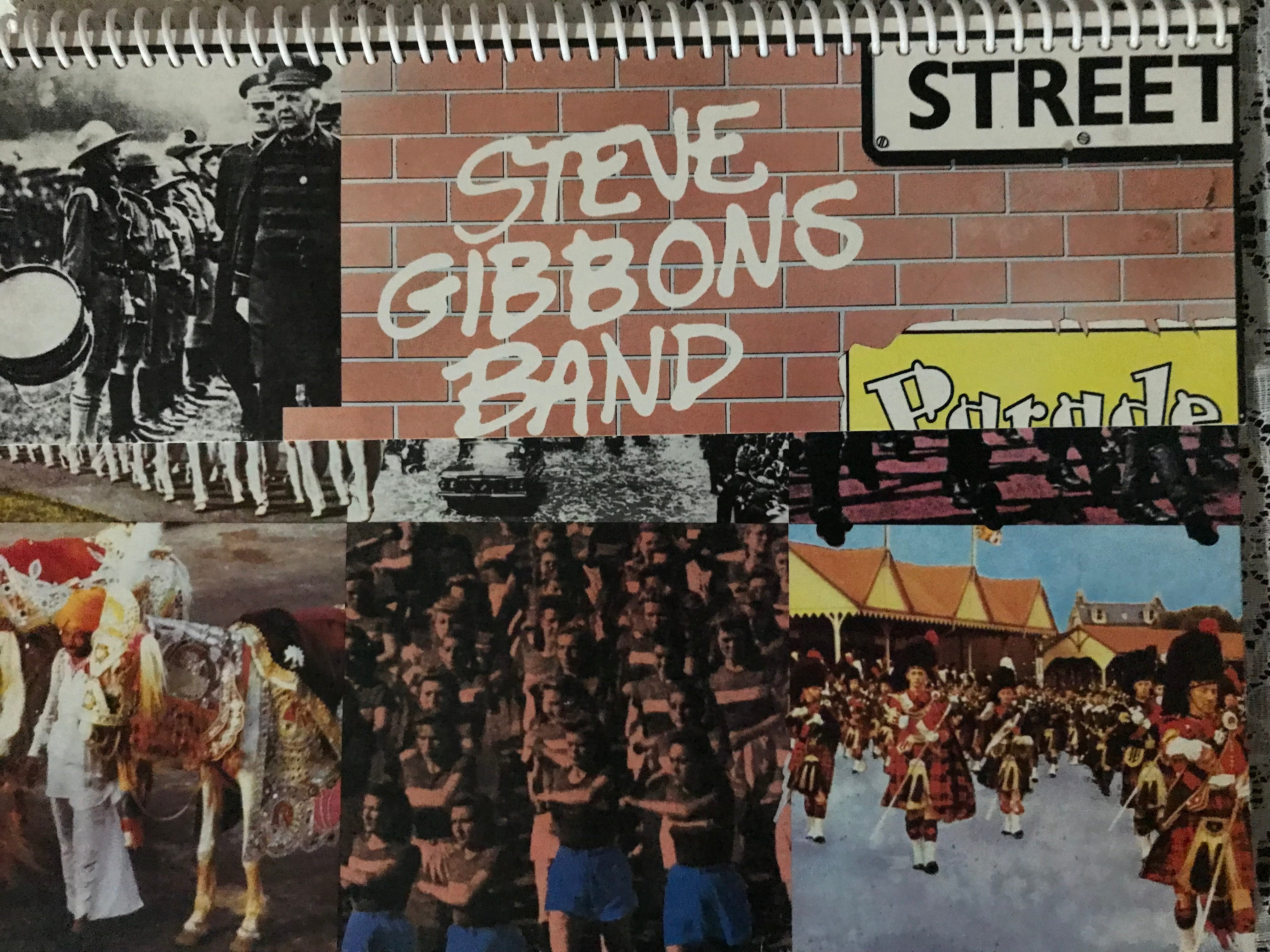 Steve Gibbons Band Album Cover Notebook