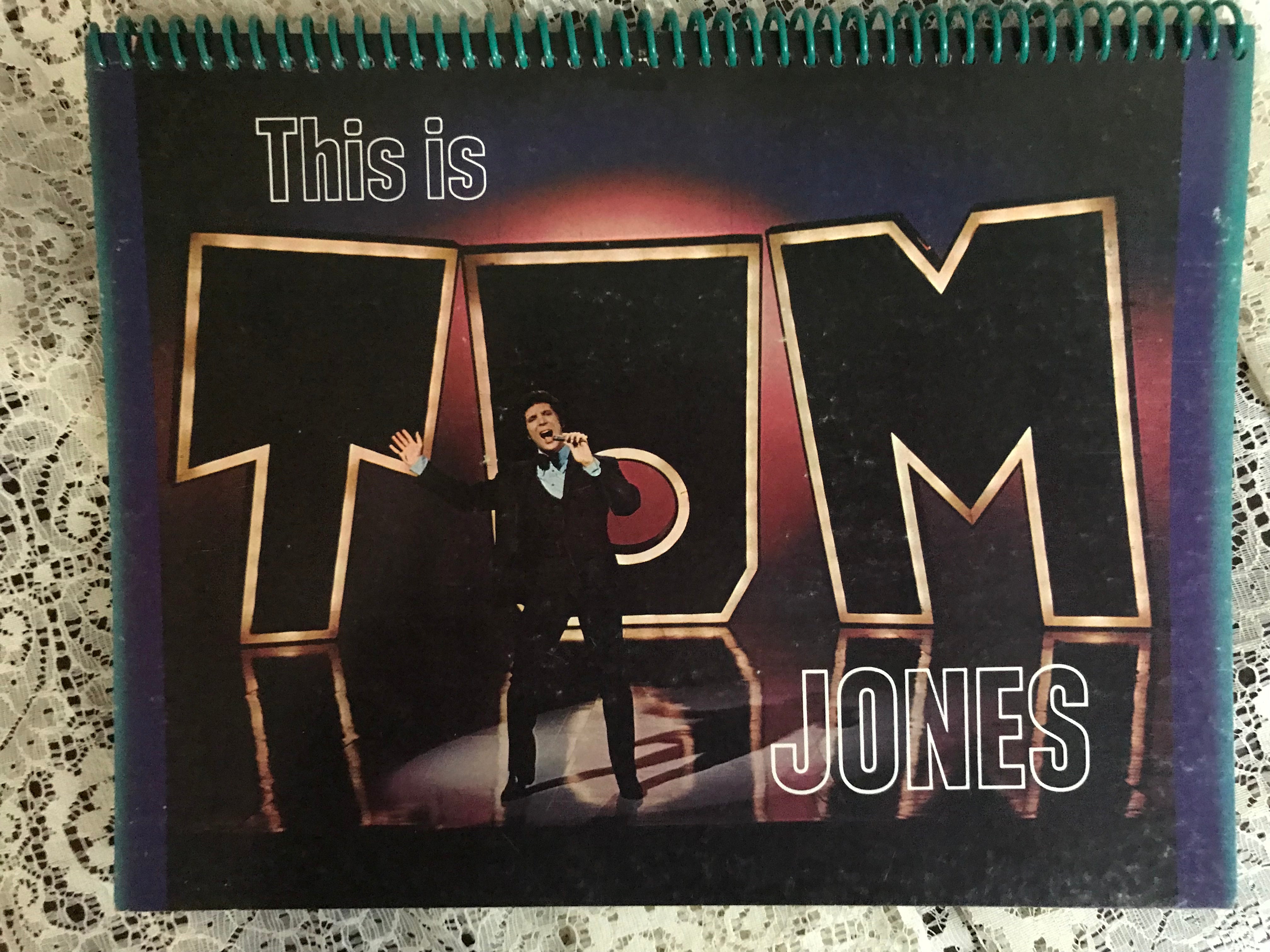 Tom Jones This Is Album Cover Notebook