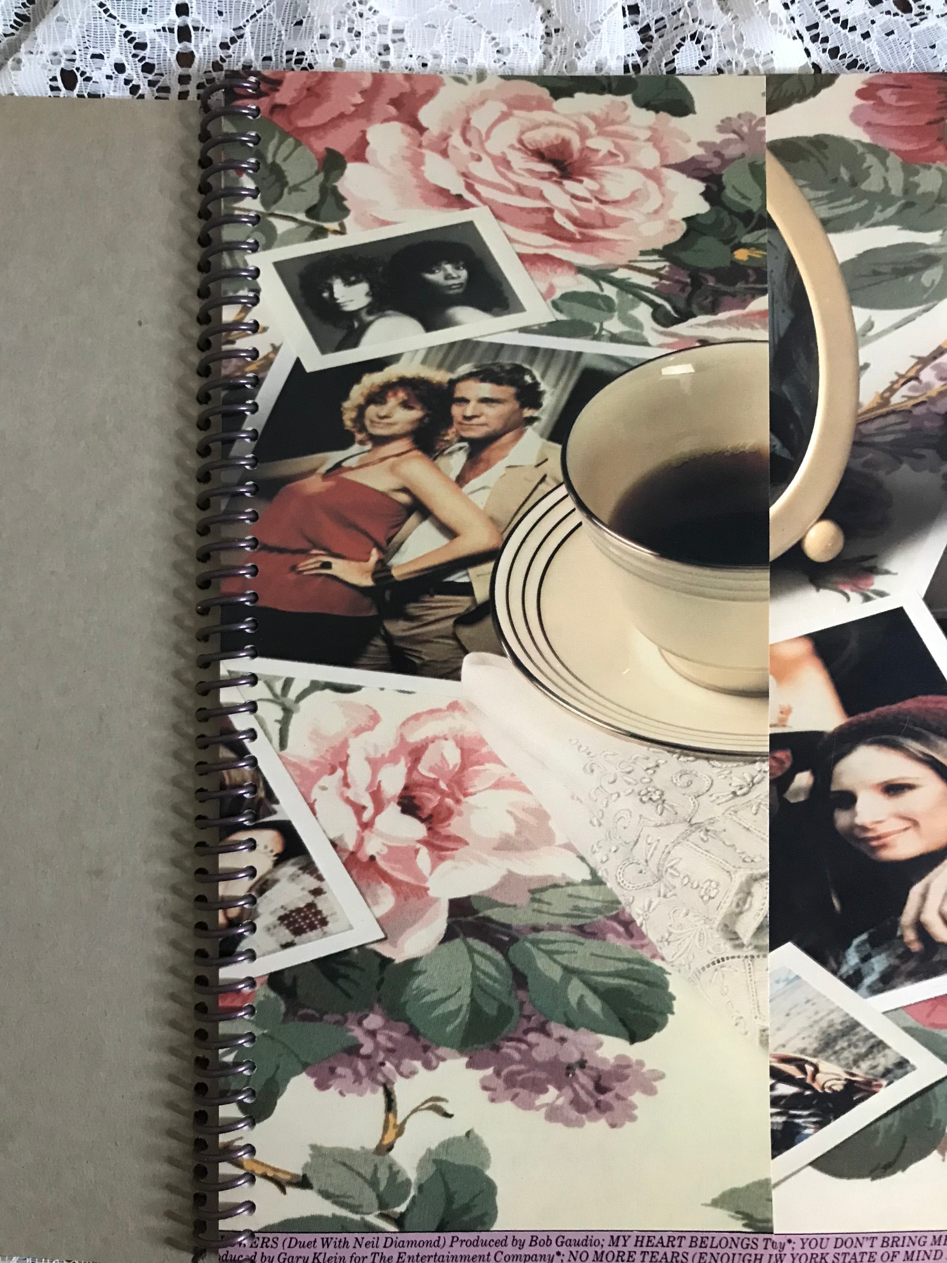 Barbra Streisand The Way We Were Album Cover Notebook