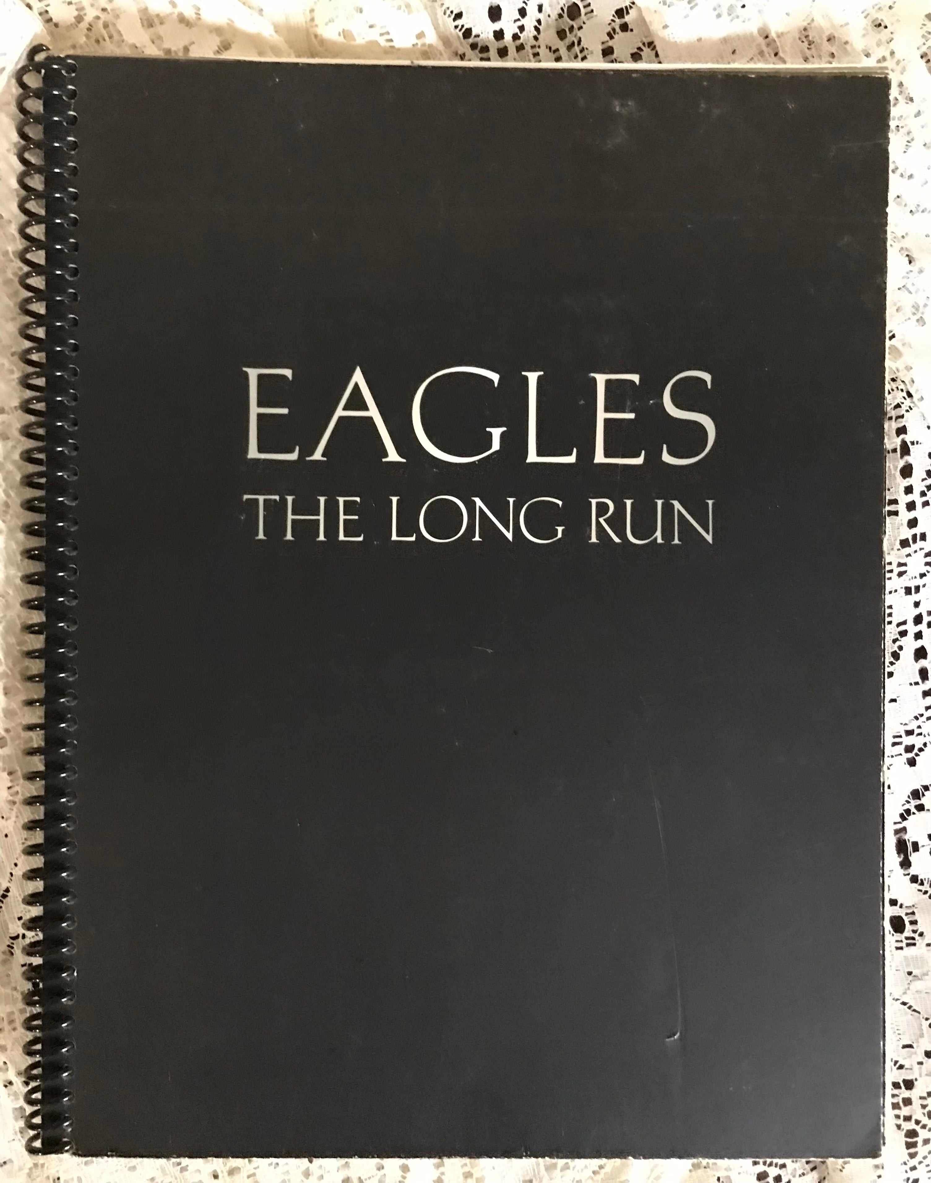 Eagles The Long Run Album Cover Notebook