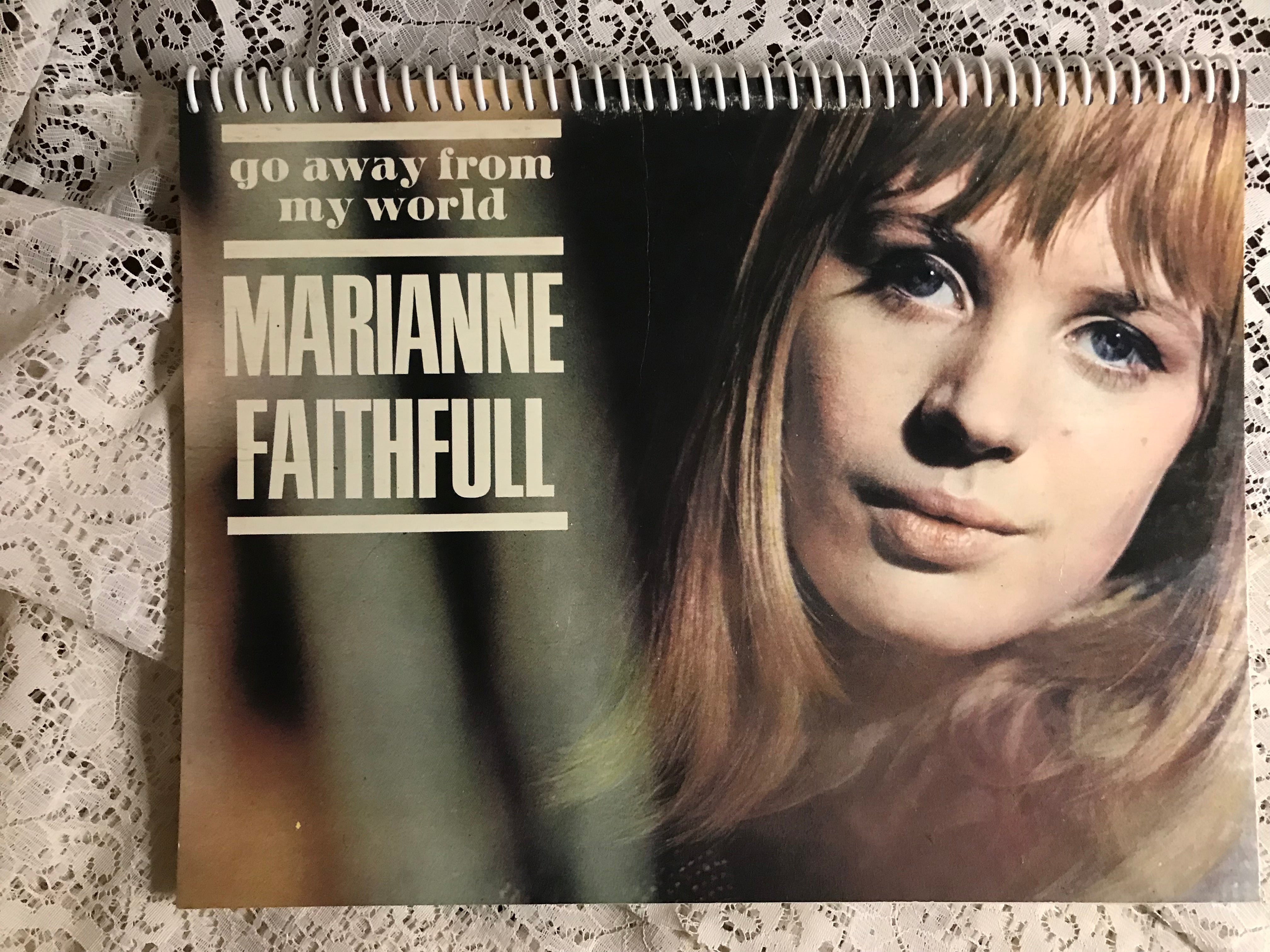 Marianne Faithfull Album Cover Notebook