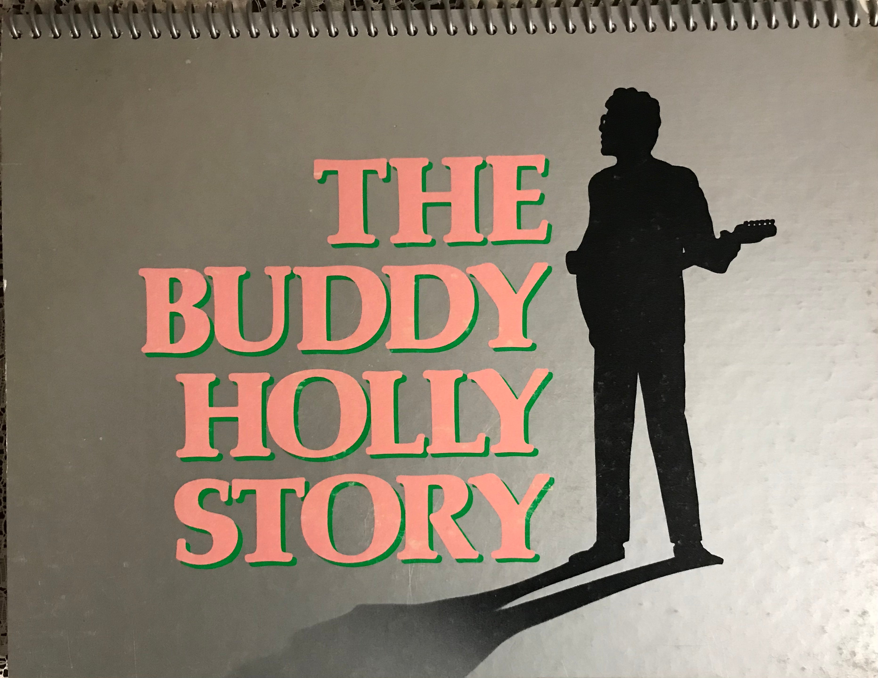 Buddy Holly Story Album Cover Notebook