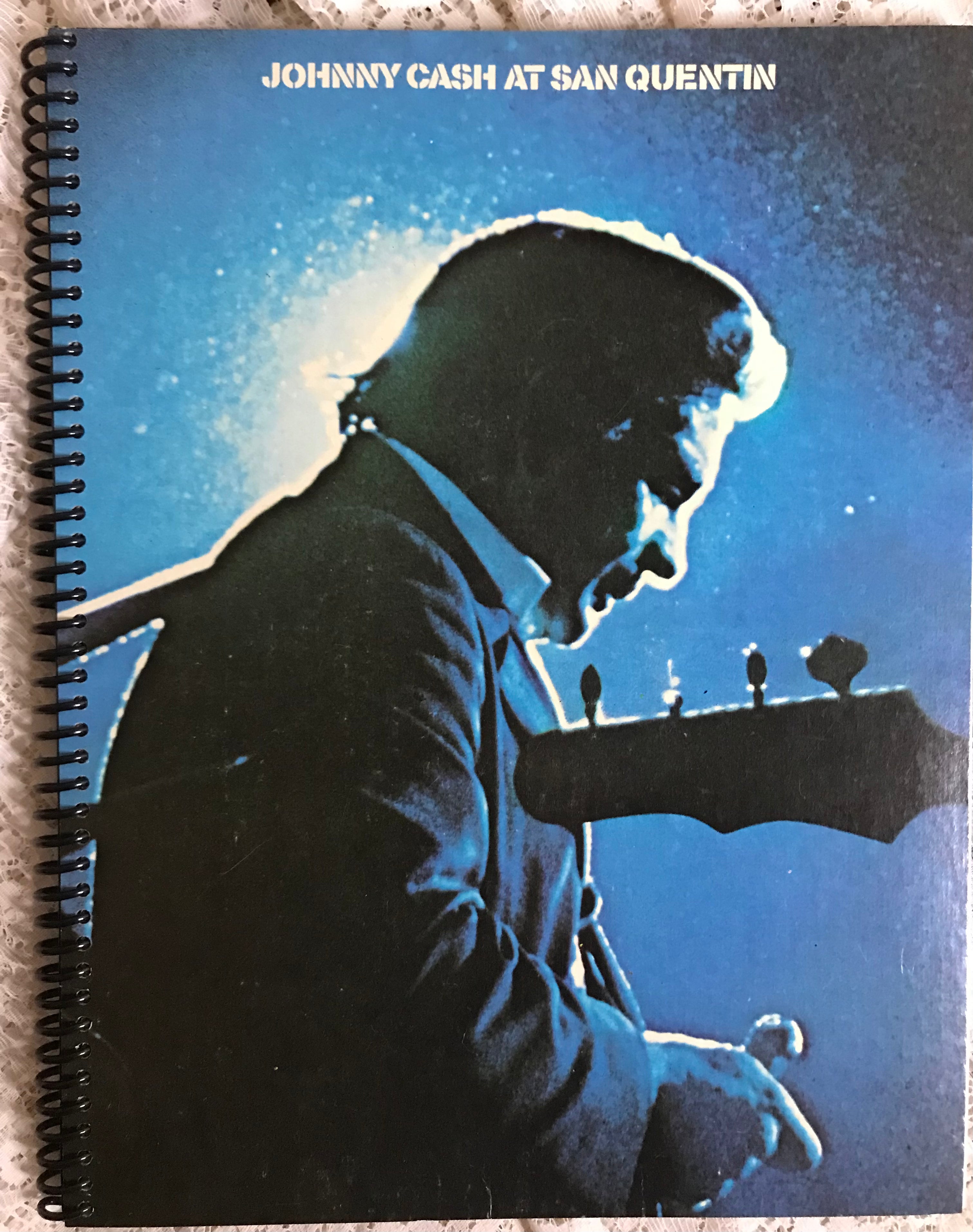 Johnny Cash Album Cover Notebook