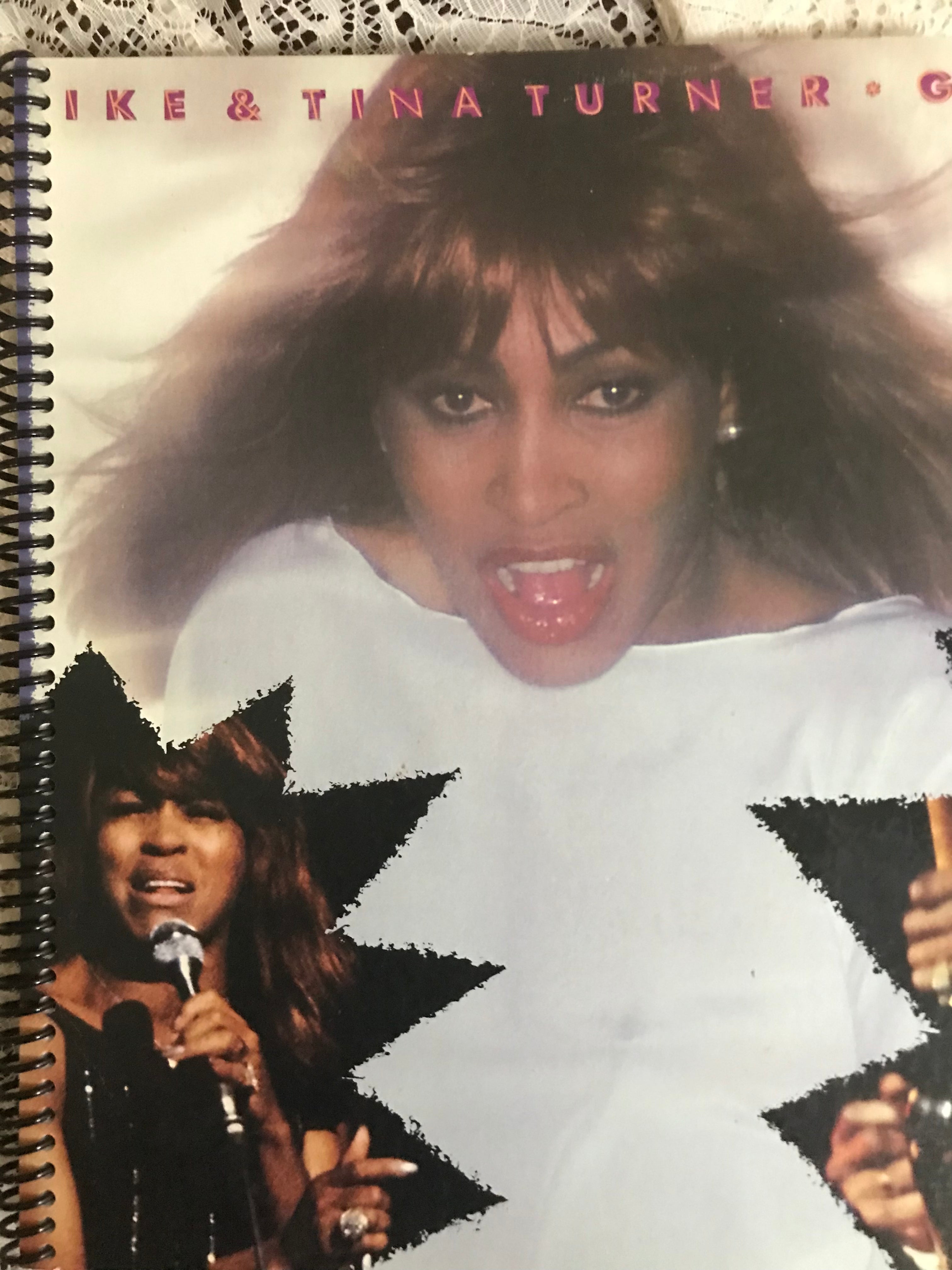 Tina Turner Album Cover Notebook