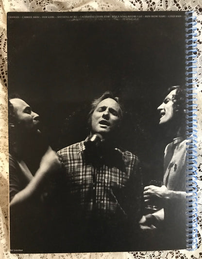Crosby Stills and Nash CSN Album Cover Notebook
