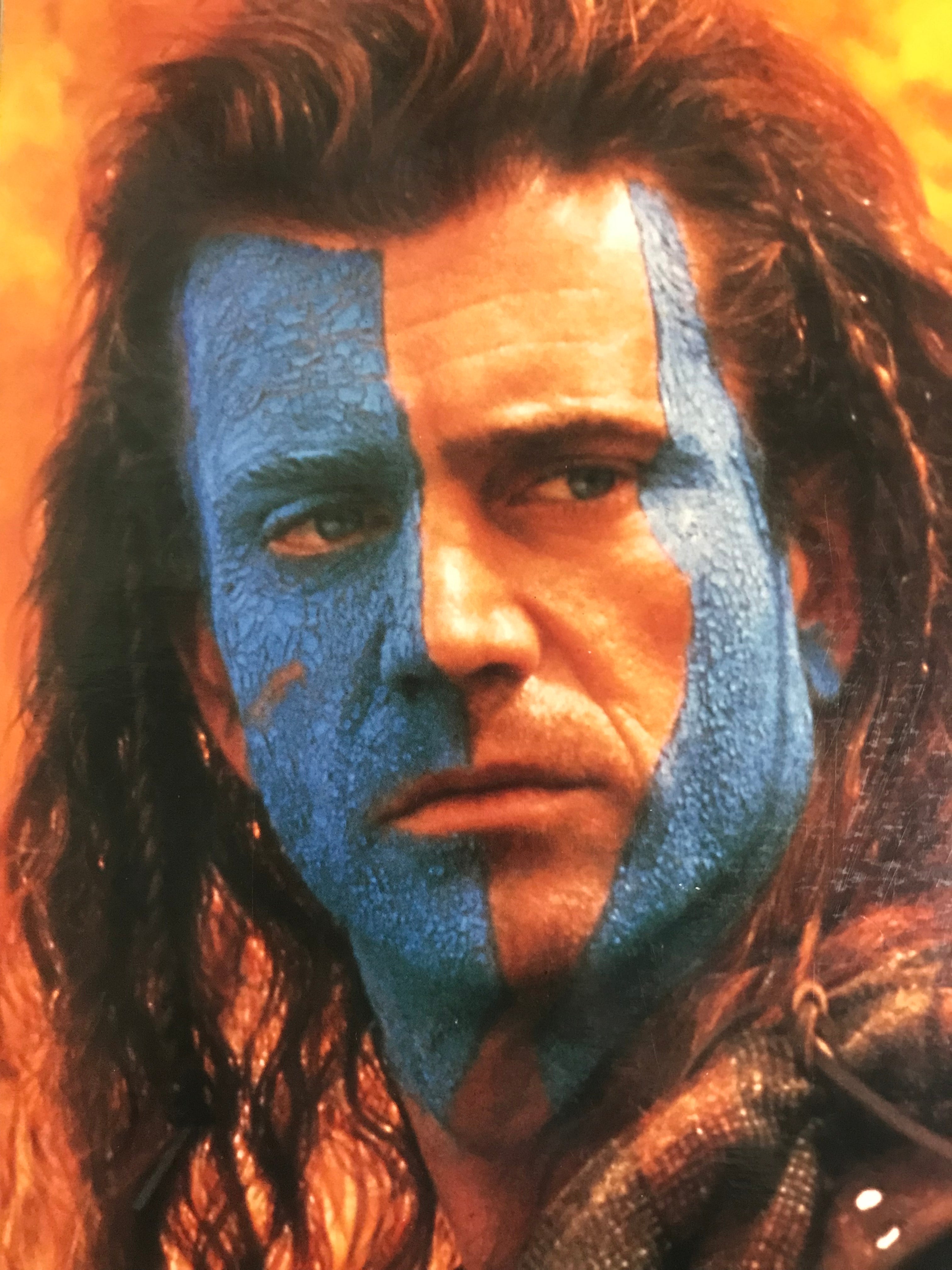 Braveheart Mel Gibson Album Cover Notebook
