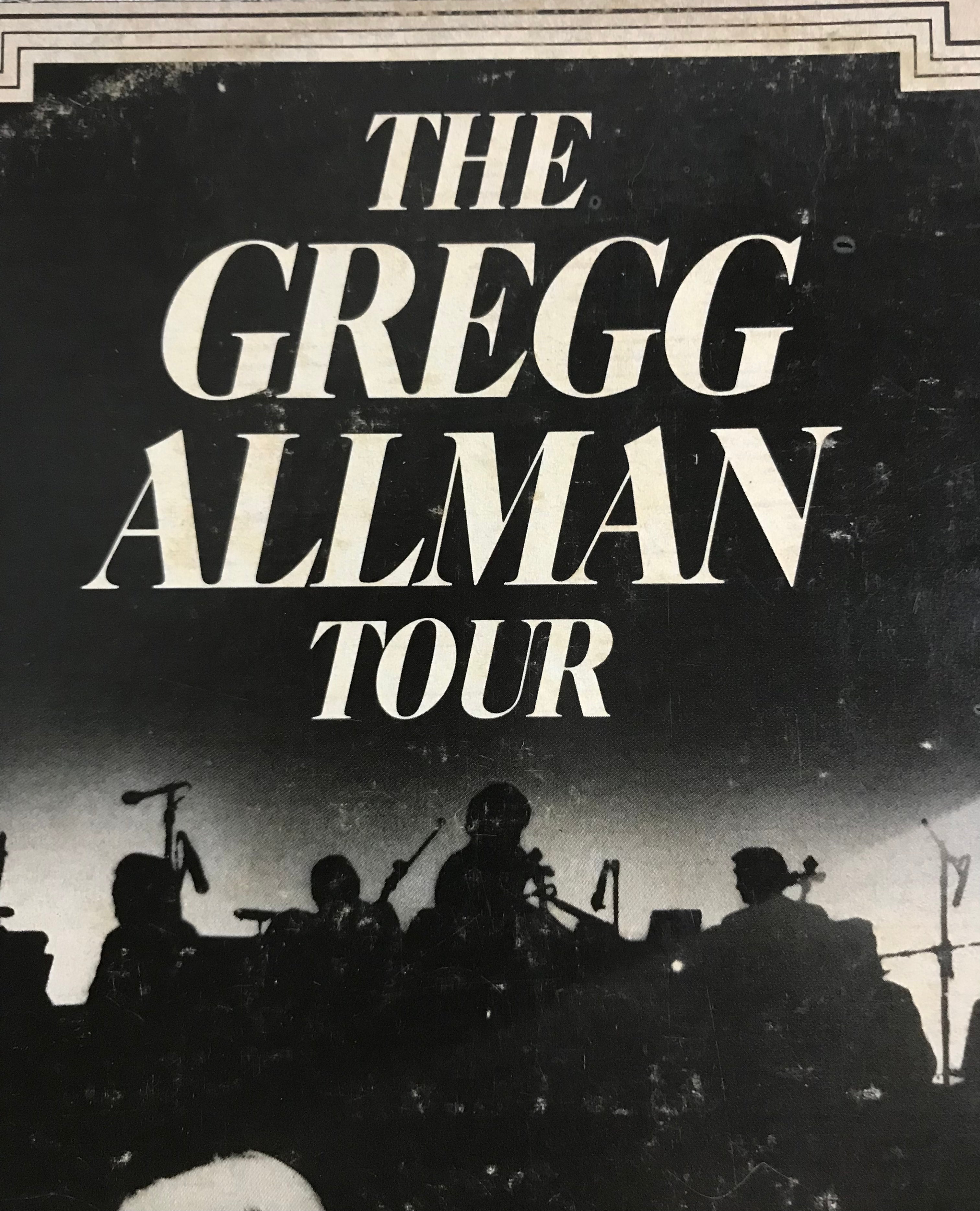 Gregg Allman Tour Album Cover Notebook