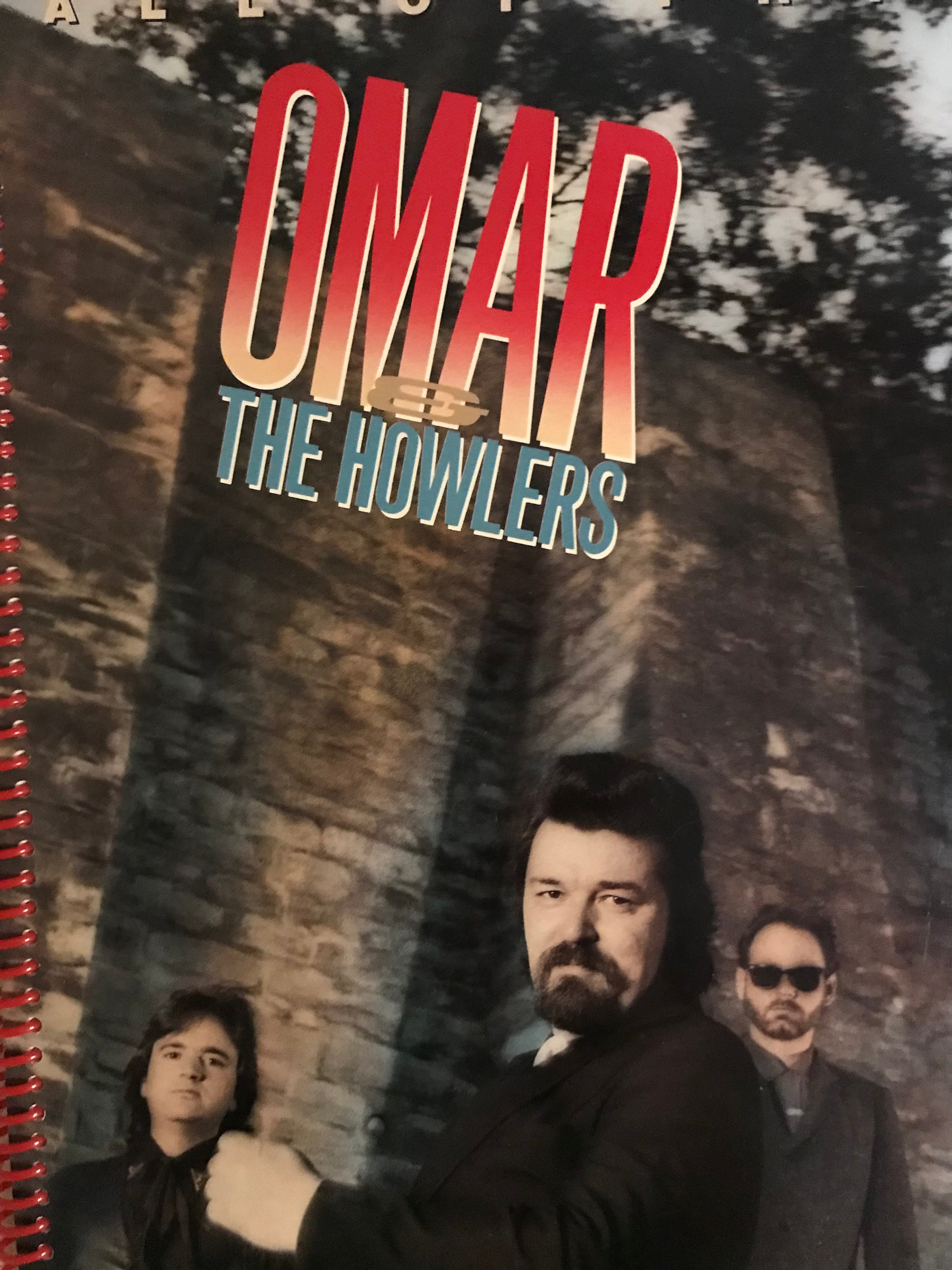 Omar and the Howlers Album Cover Notebook