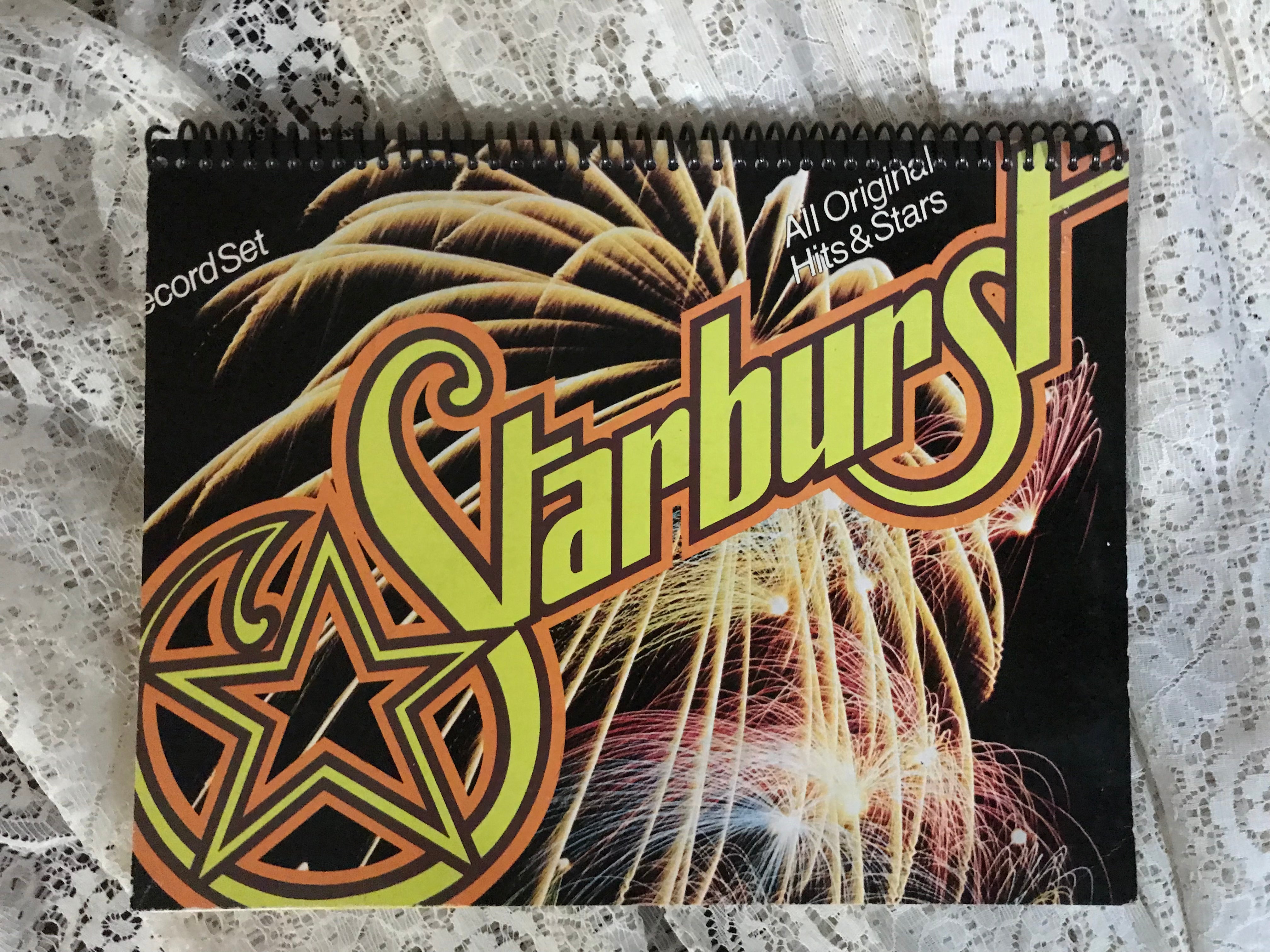 Starburst Album Cover Notebook