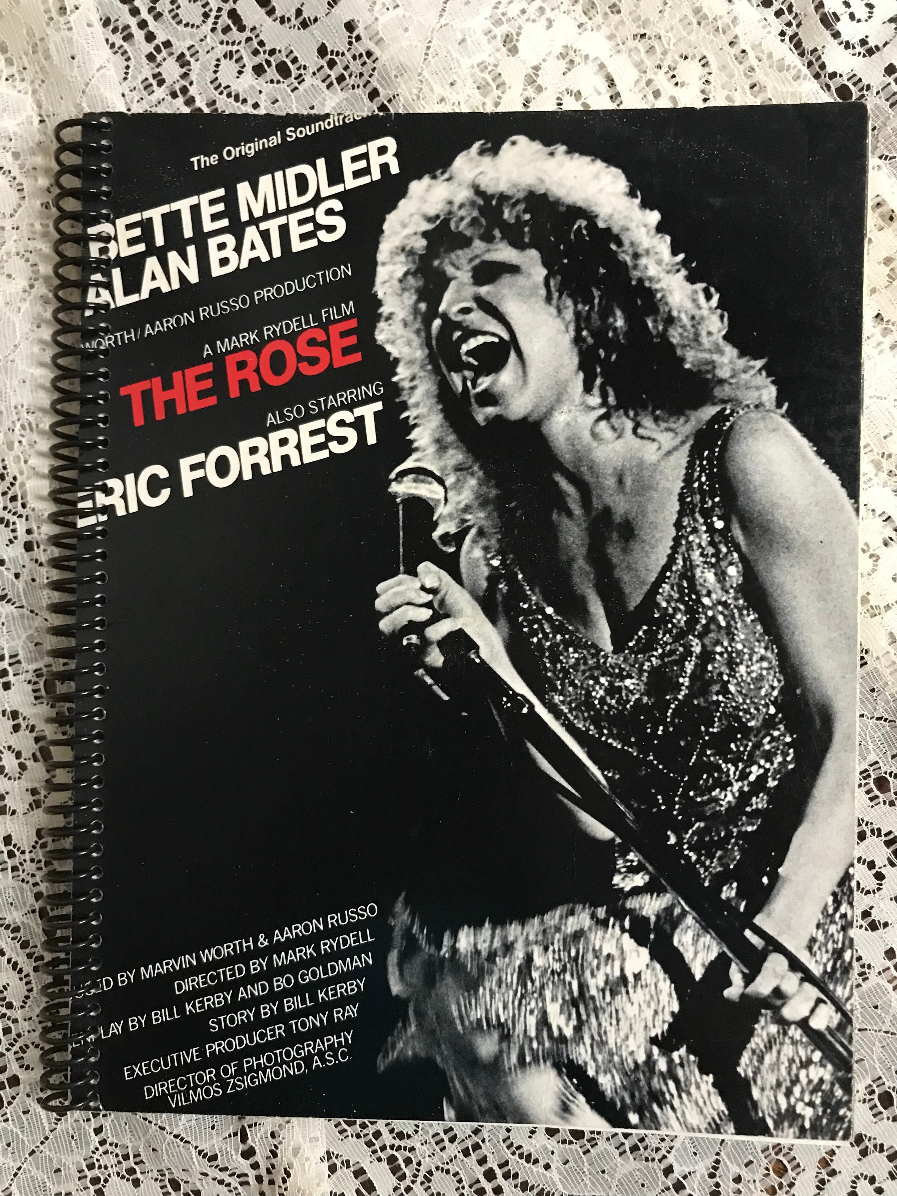 Bette Midler The Rose Album Cover Notebook