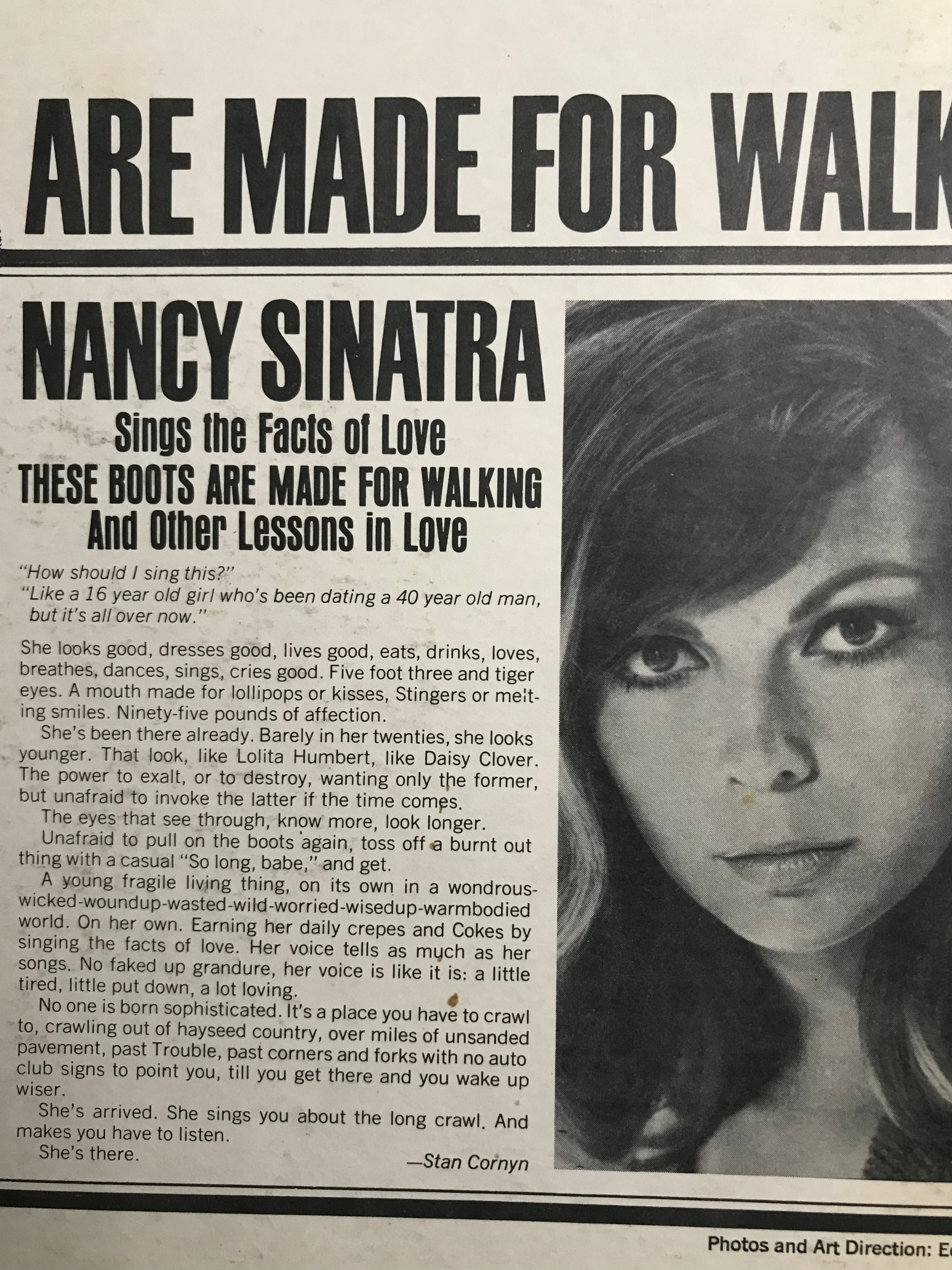 Nancy Sinatra Boots Album Cover Notebook