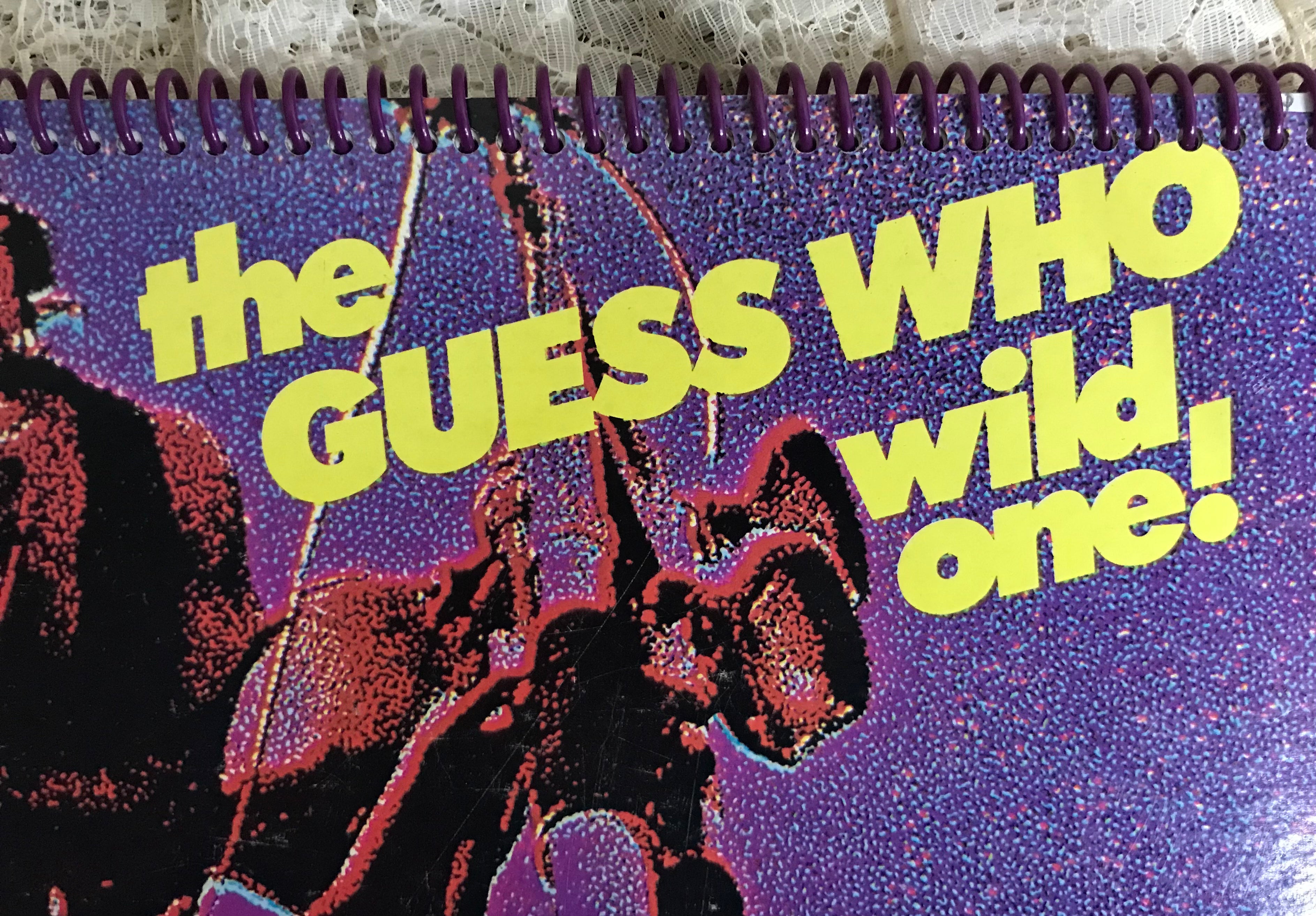 The Guess Who Wild One Album Cover Notebook