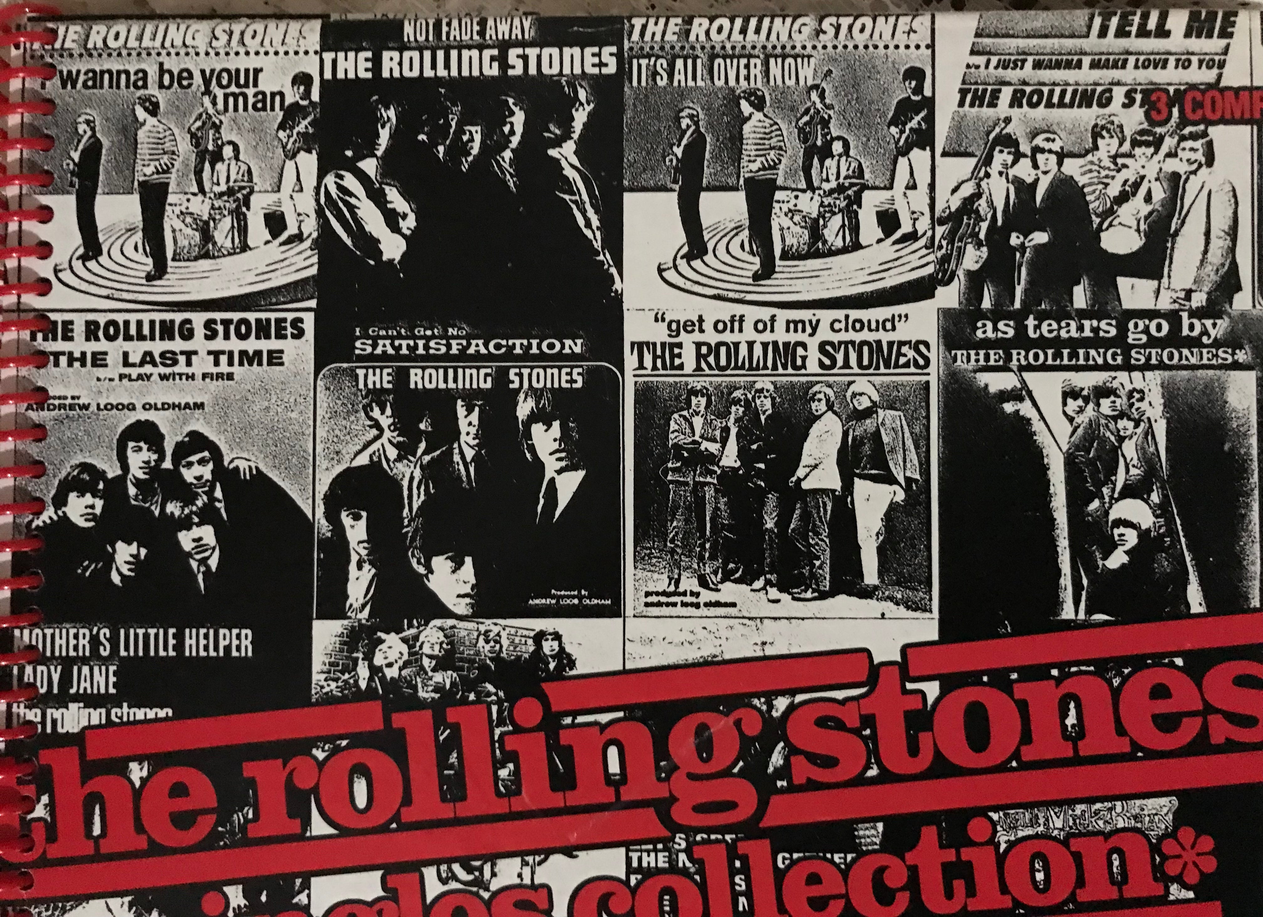 Rolling Stones Album Cover Notebook