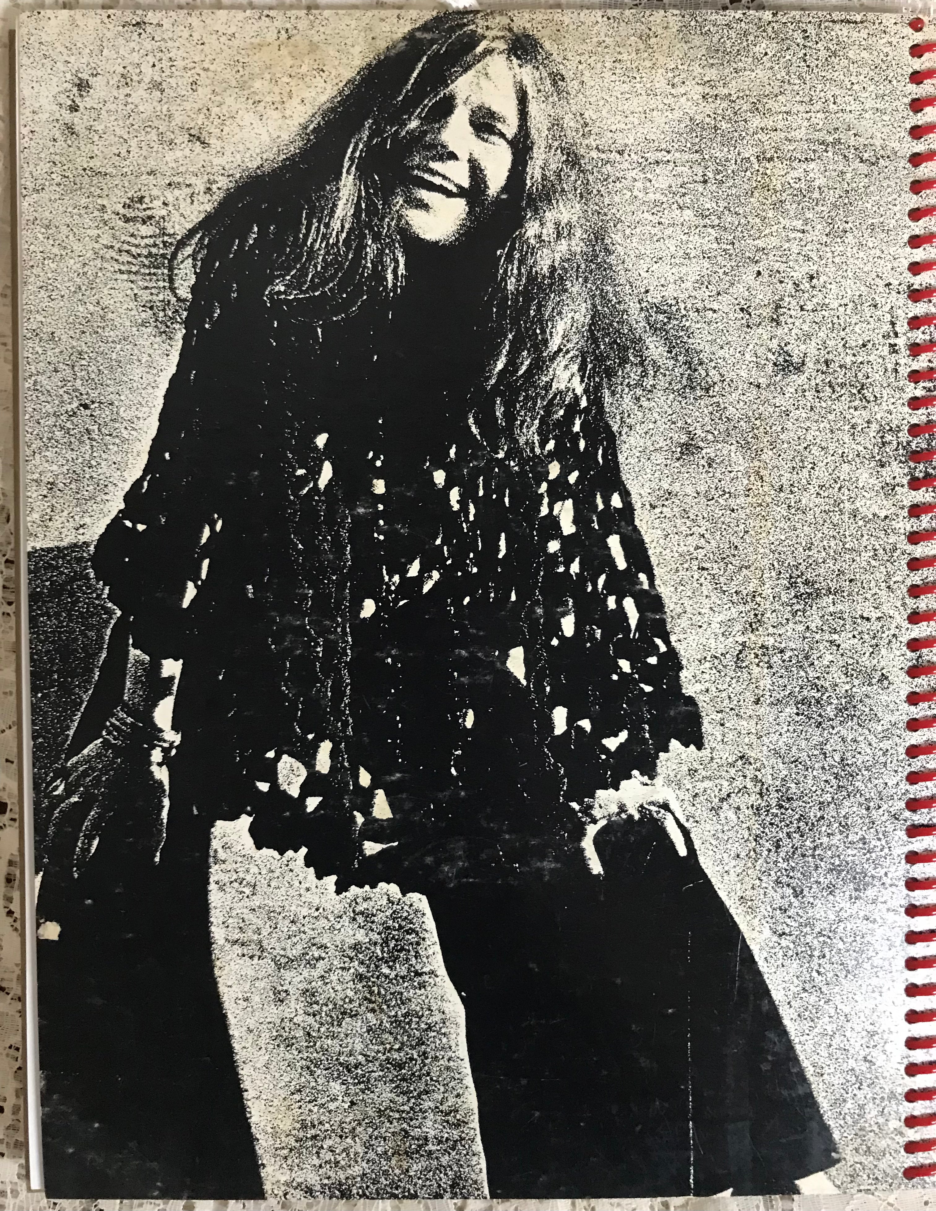 Big Brother and the Holding Company Janis Joplin Album Cover Notebook