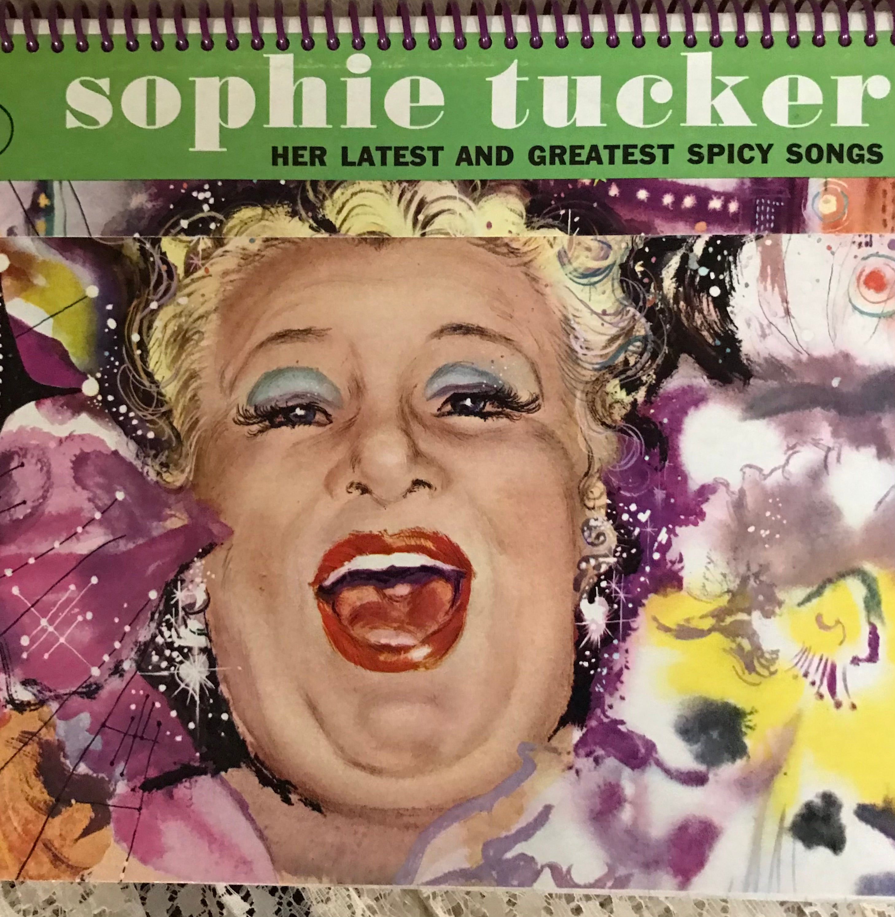 Sophie Tucker Album Cover Notebook