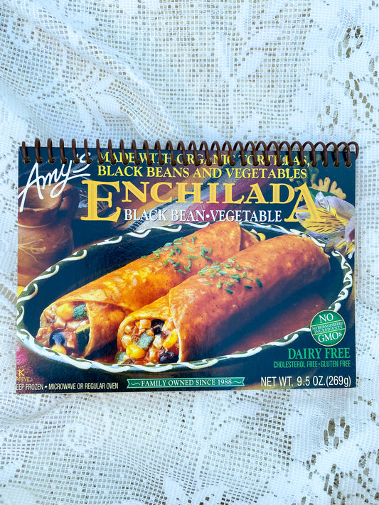 Amy’s Organic Enchiladas Recycled Notebook - Brown Spiral