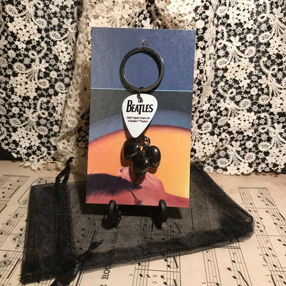 Guitar Pick Key Ring - The Beatles