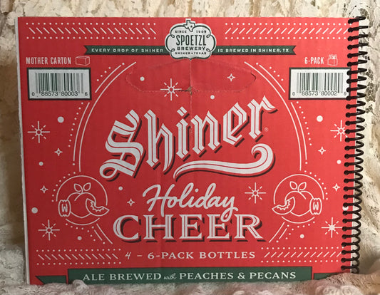 Shiner Holiday Cheer Spiral Notebook