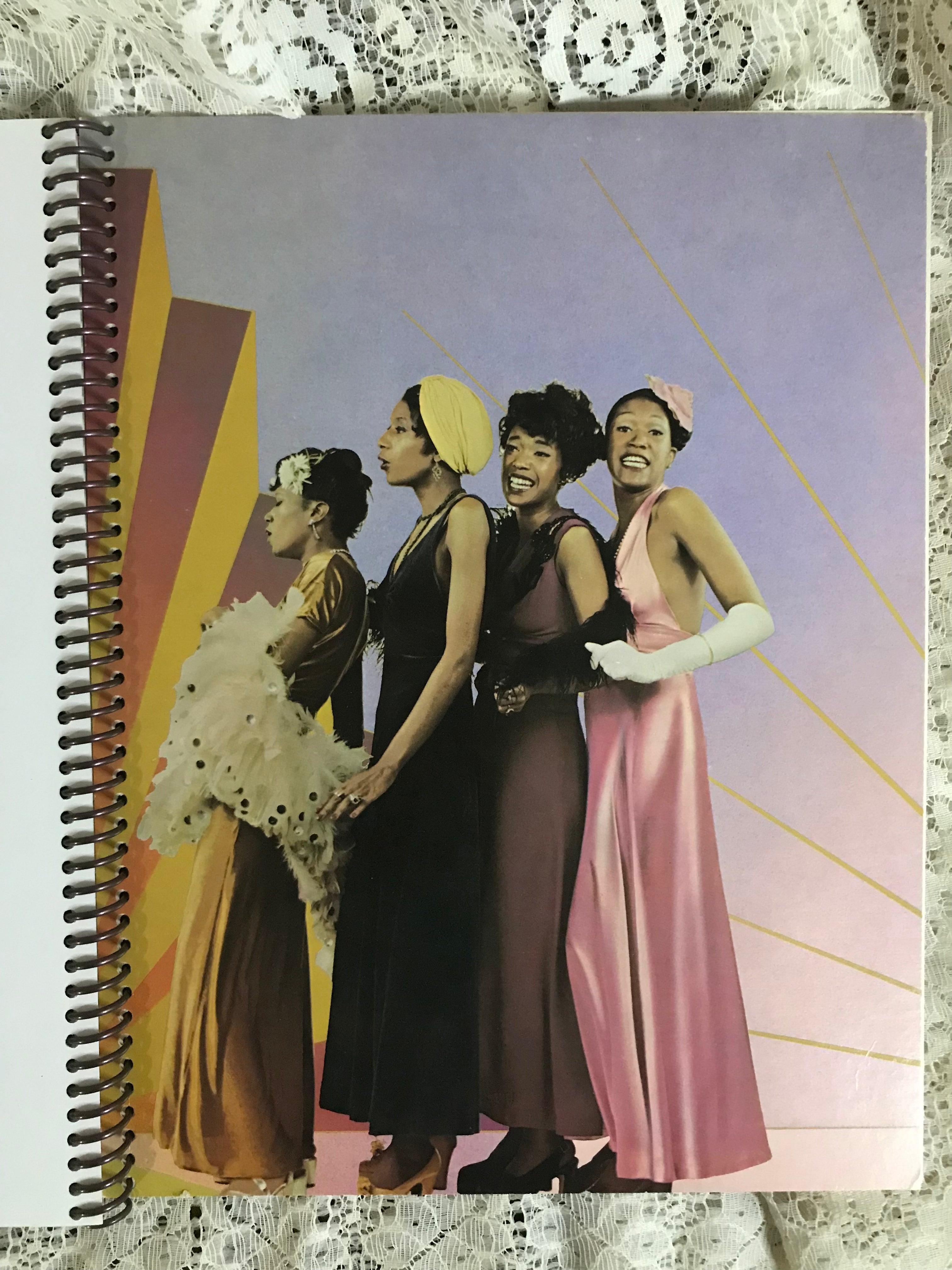 Pointer Sisters Recycled Album Cover Notebook