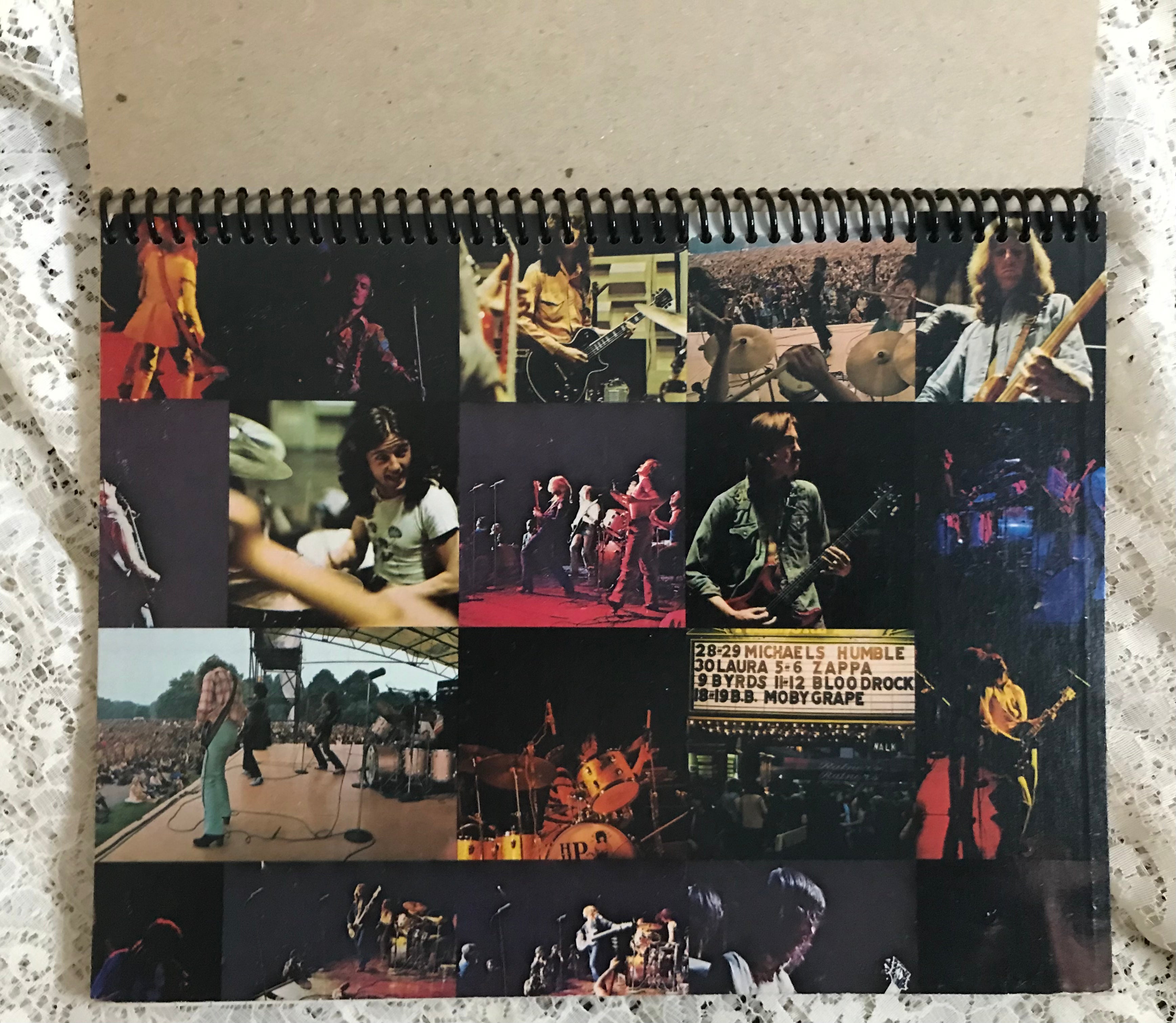 Humble Pie Rockin the Fillmore Album Cover Notebook