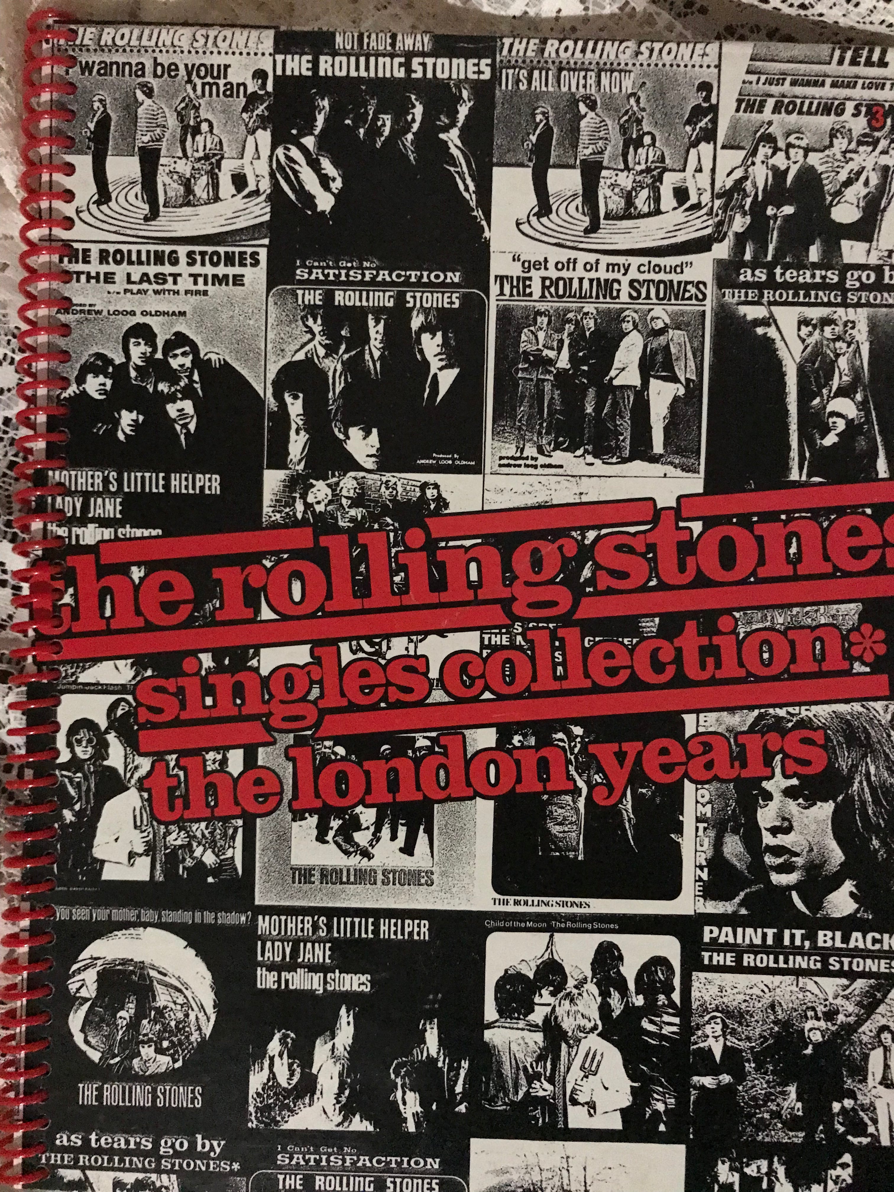 Rolling Stones Album Cover Notebook