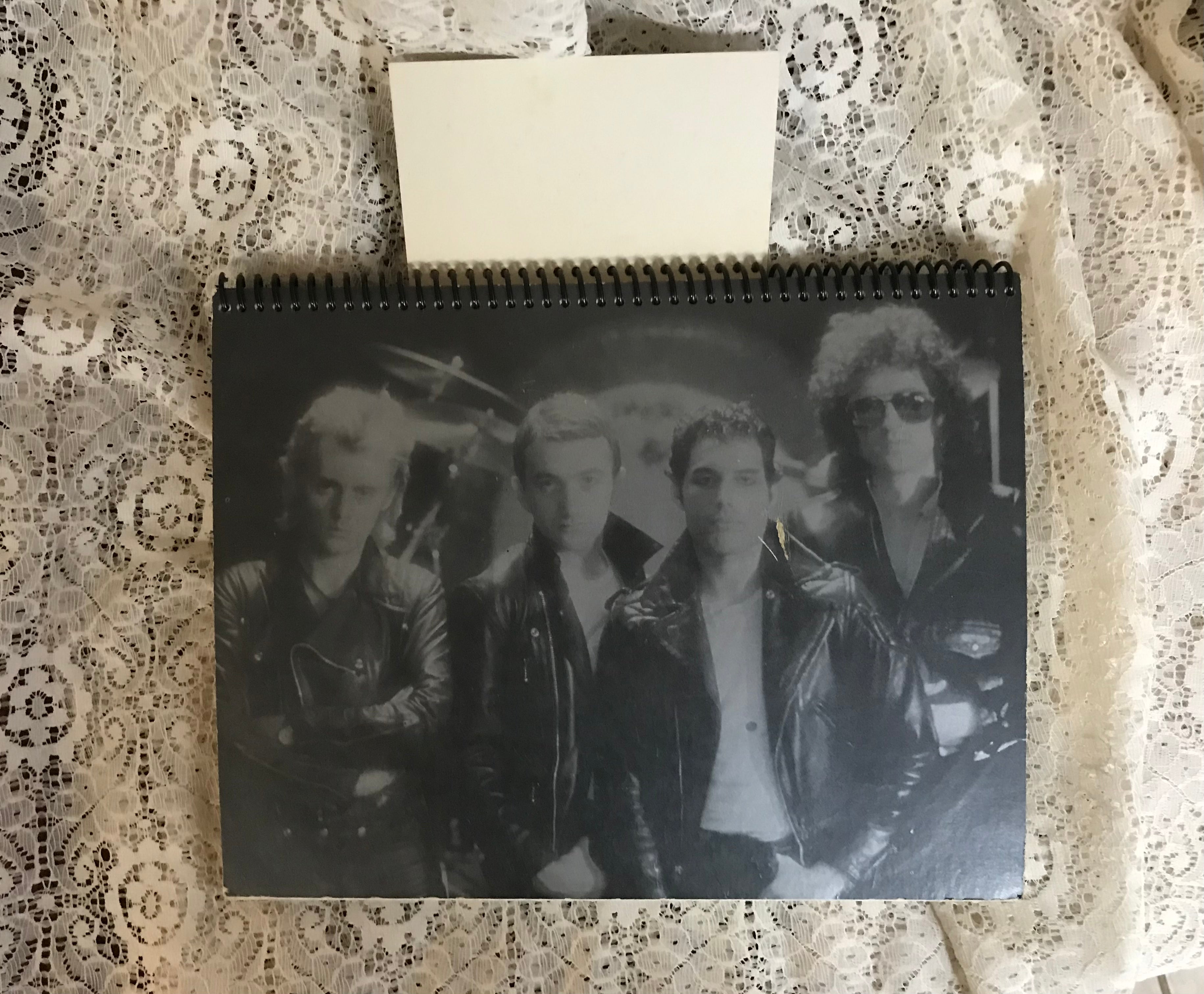 Queen Recycled Album Cover Notebook RARE