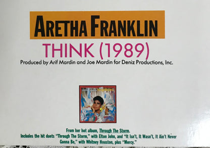Aretha Franklin and James Brown Album Cover Notebook