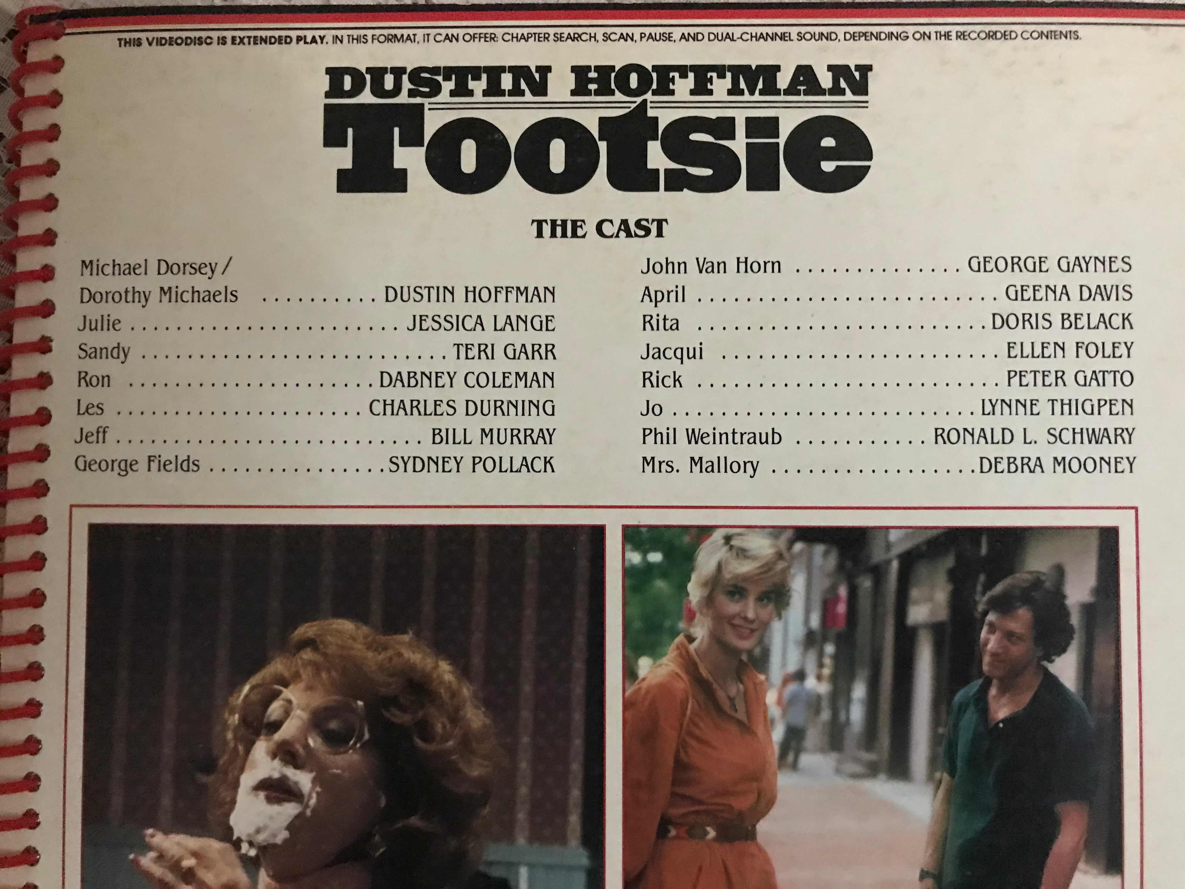 Tootsie Album Cover Notebook