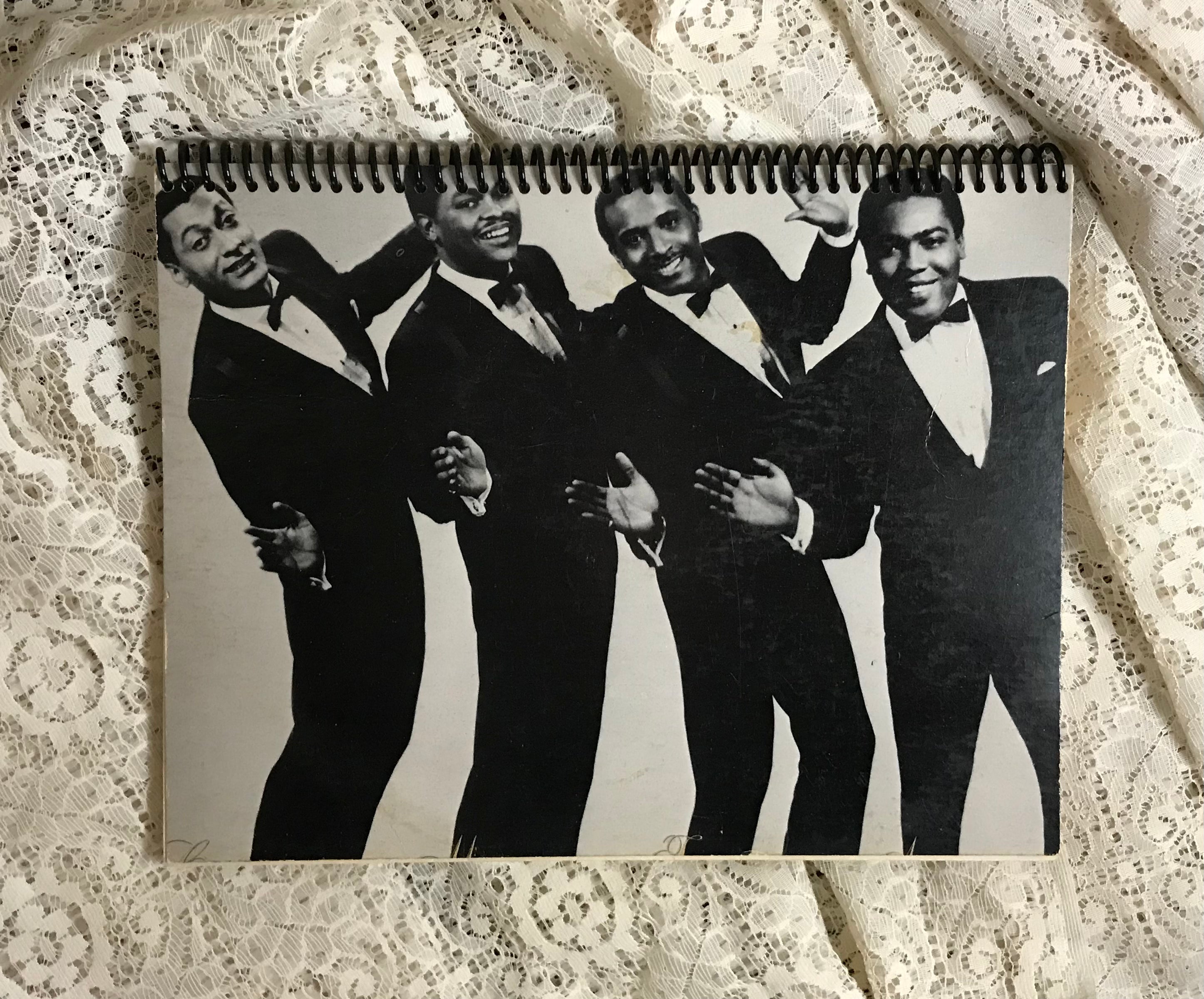 Four Tops Album Cover Notebook