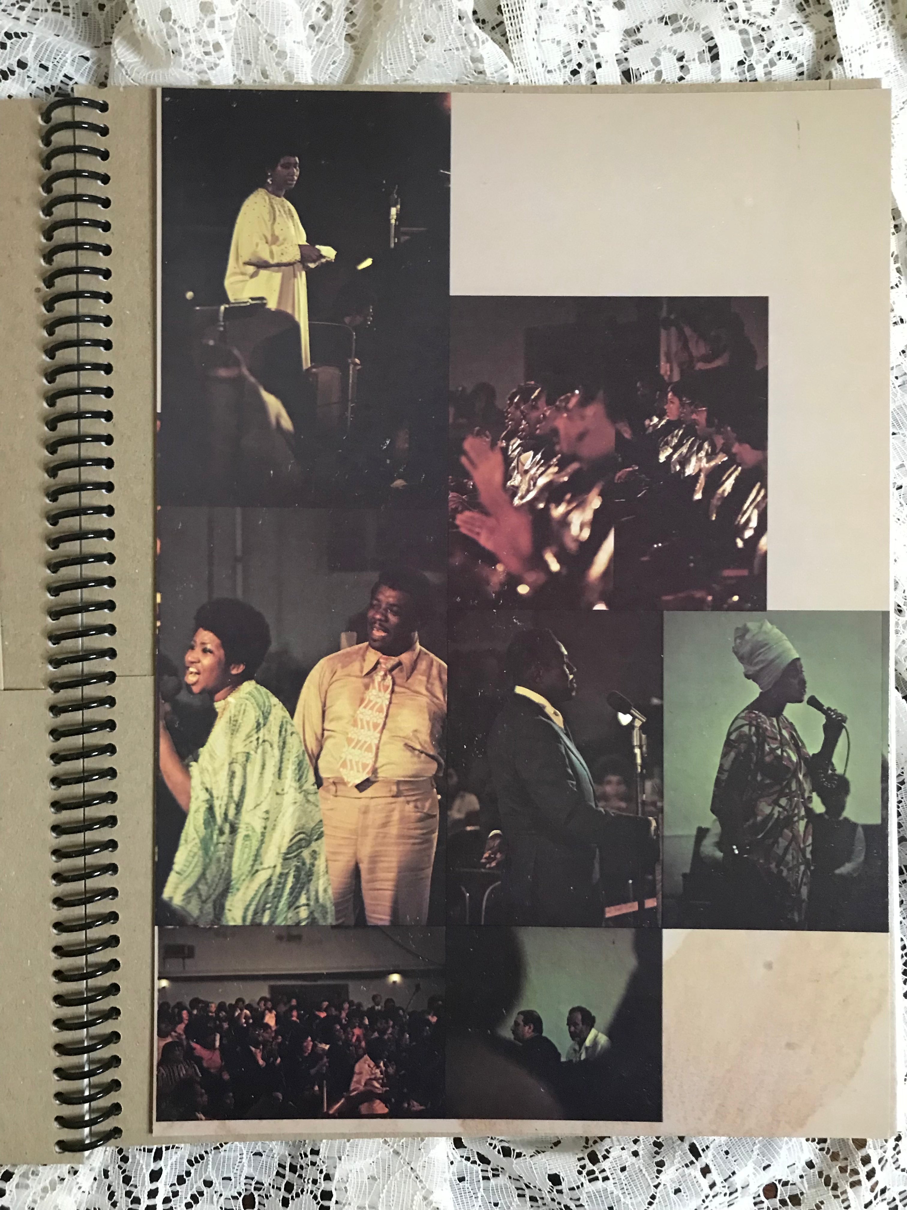 Aretha Franklin Amazing Grace Album Cover Notebook