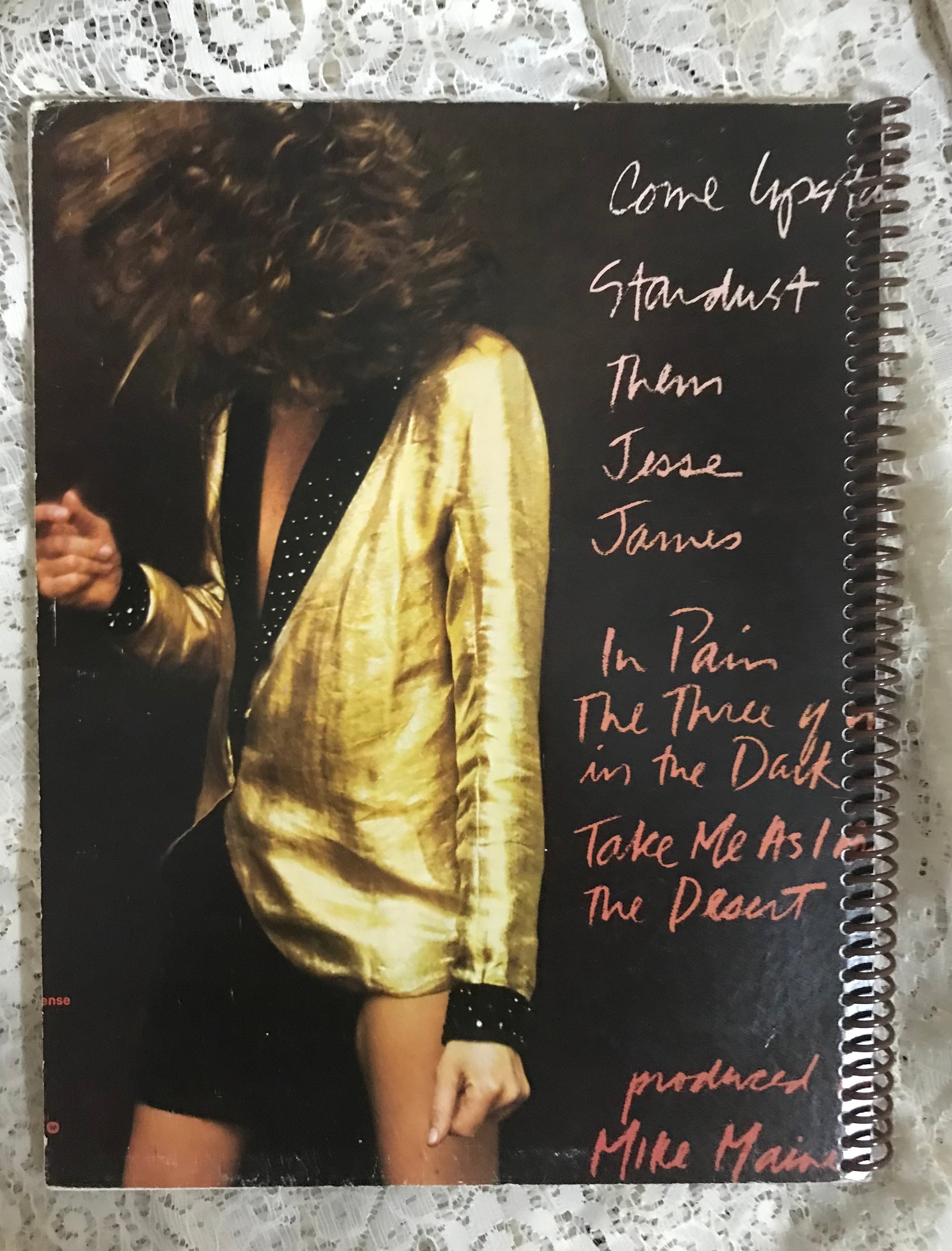 Carly Simon Come Upstairs Album Cover Notebook