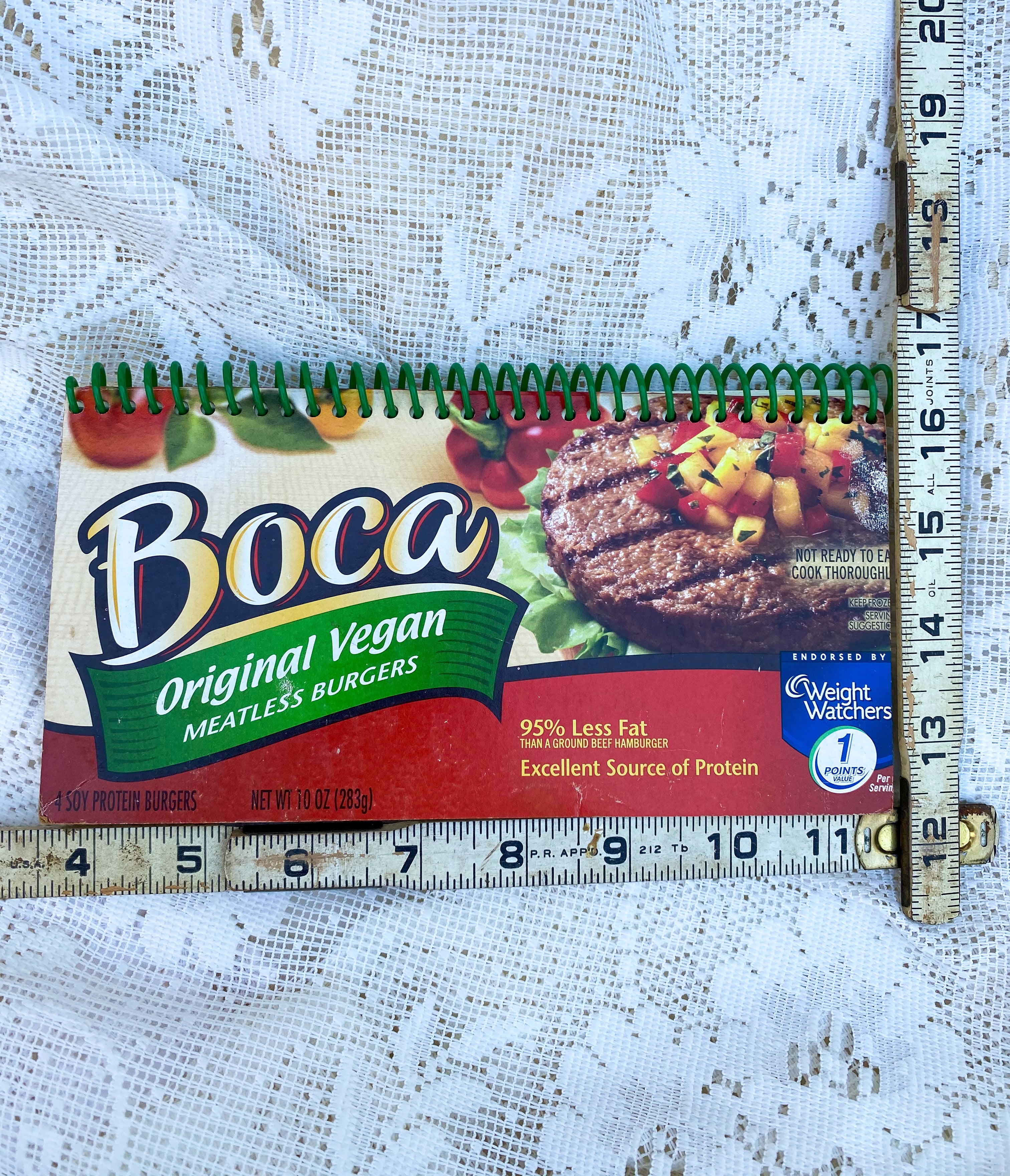 Boca Vegan Burgers Recycled Notebook