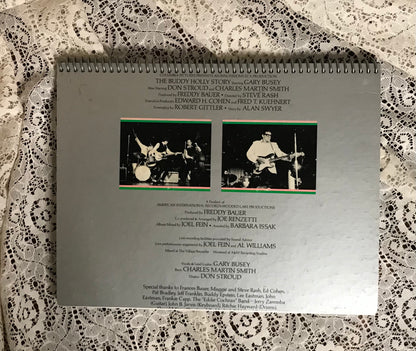 Buddy Holly Story Album Cover Notebook