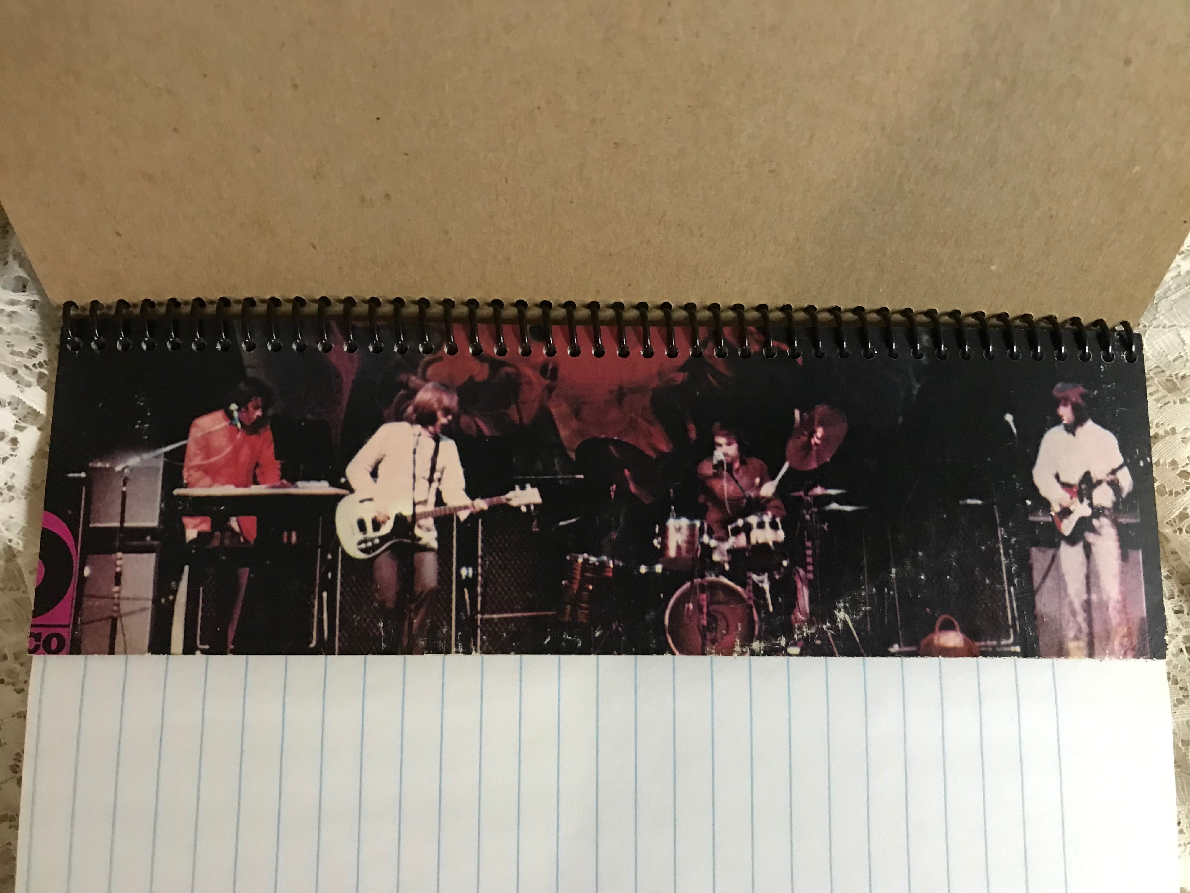 Iron Butterfly In-A-Gadda-Da-Vida Album Cover Notebook