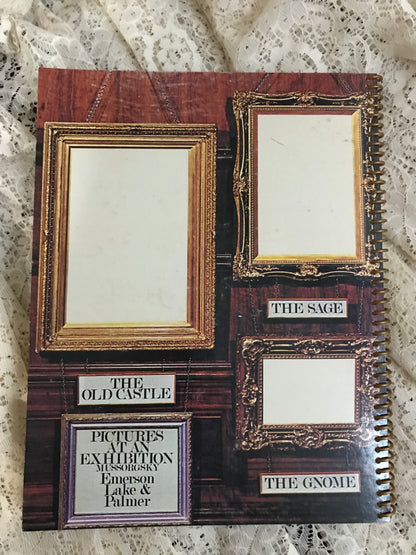 Emerson Lake and Palmer Pictures at an Exhibition Album Cover Notebook