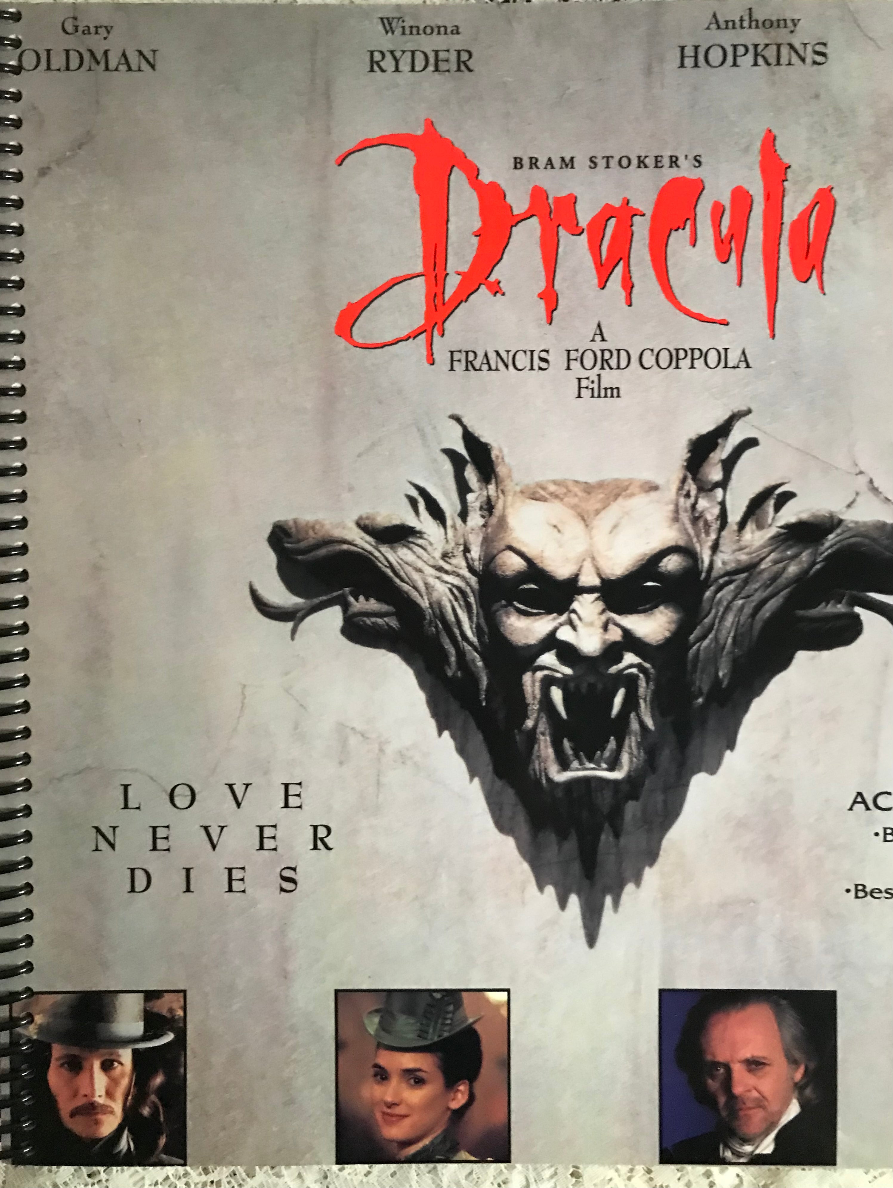 Dracula Album Cover Notebook